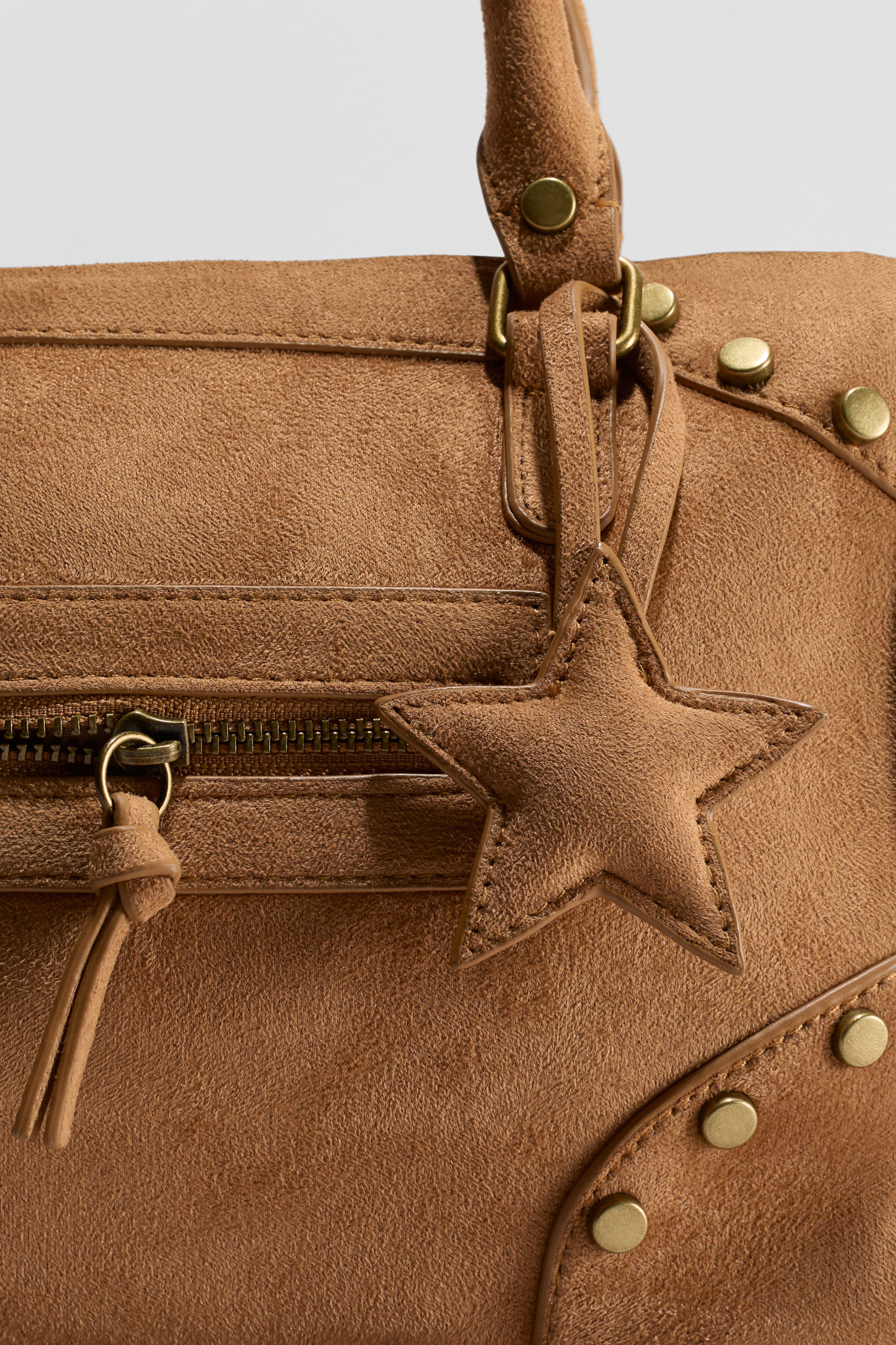 Charm-Detail Handbag