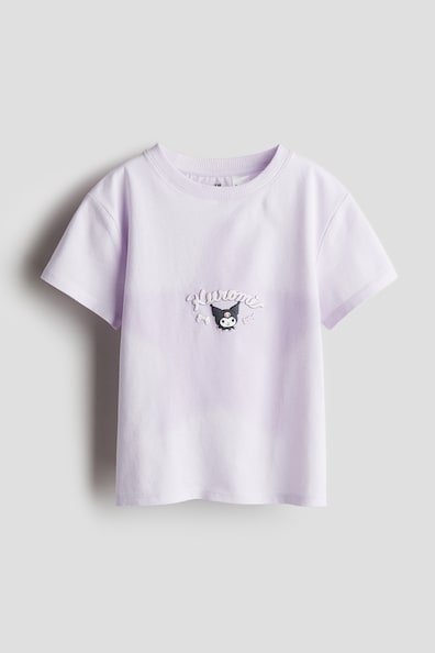 プリント コットンTシャツ