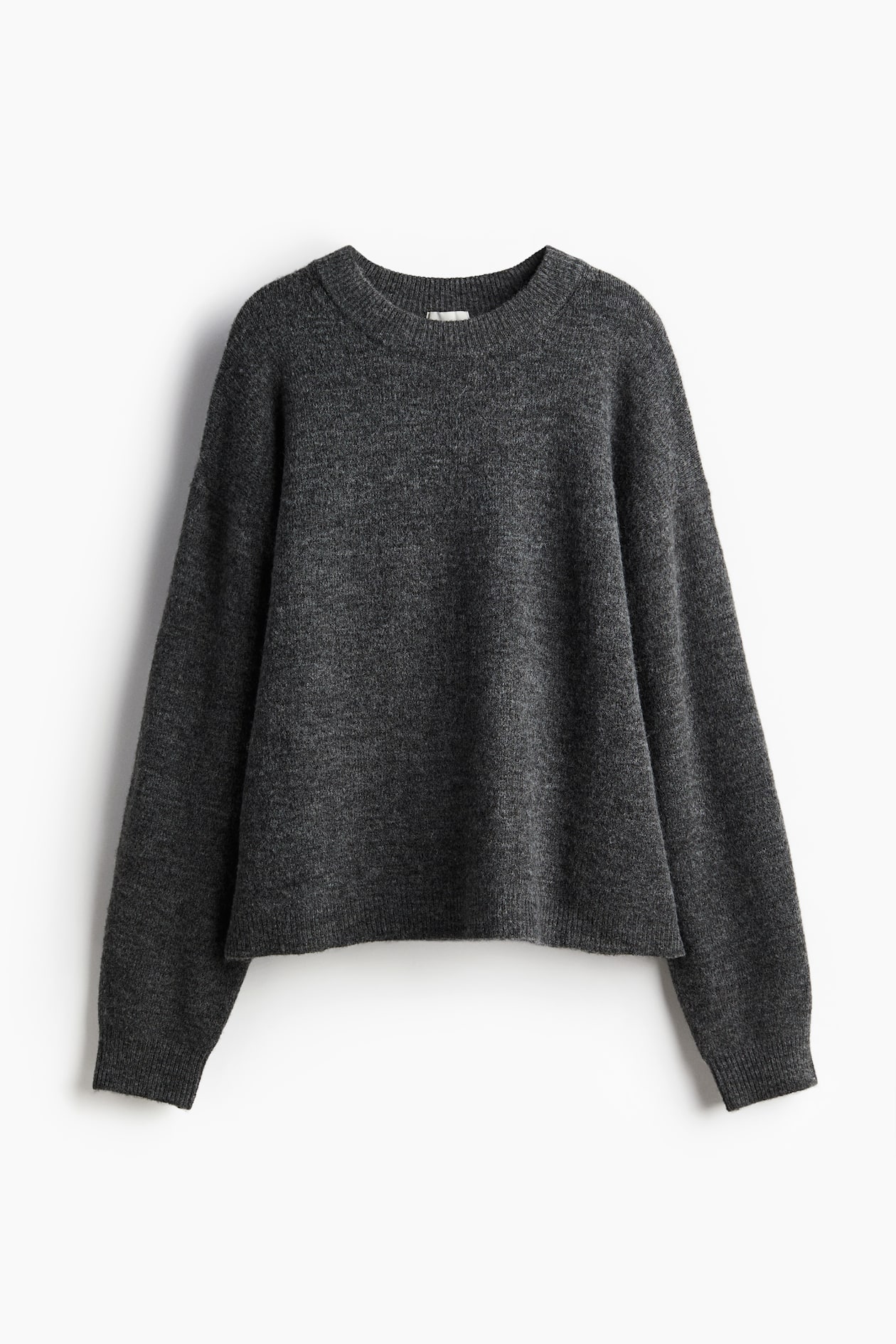 Women's Dark grey marl Knitted jumper H&M GB — free download