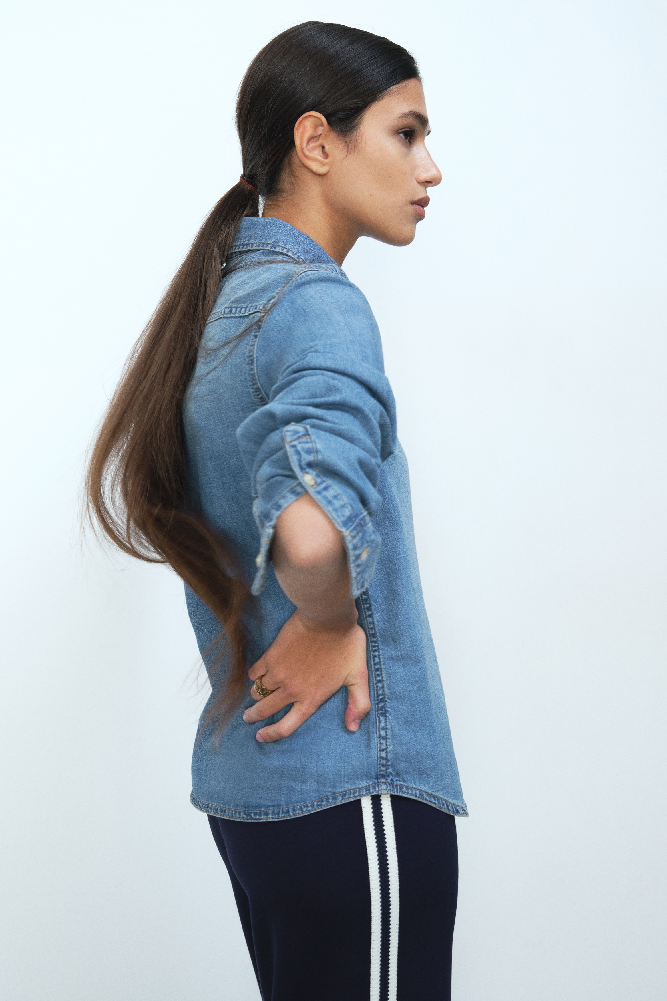 Denim shirt