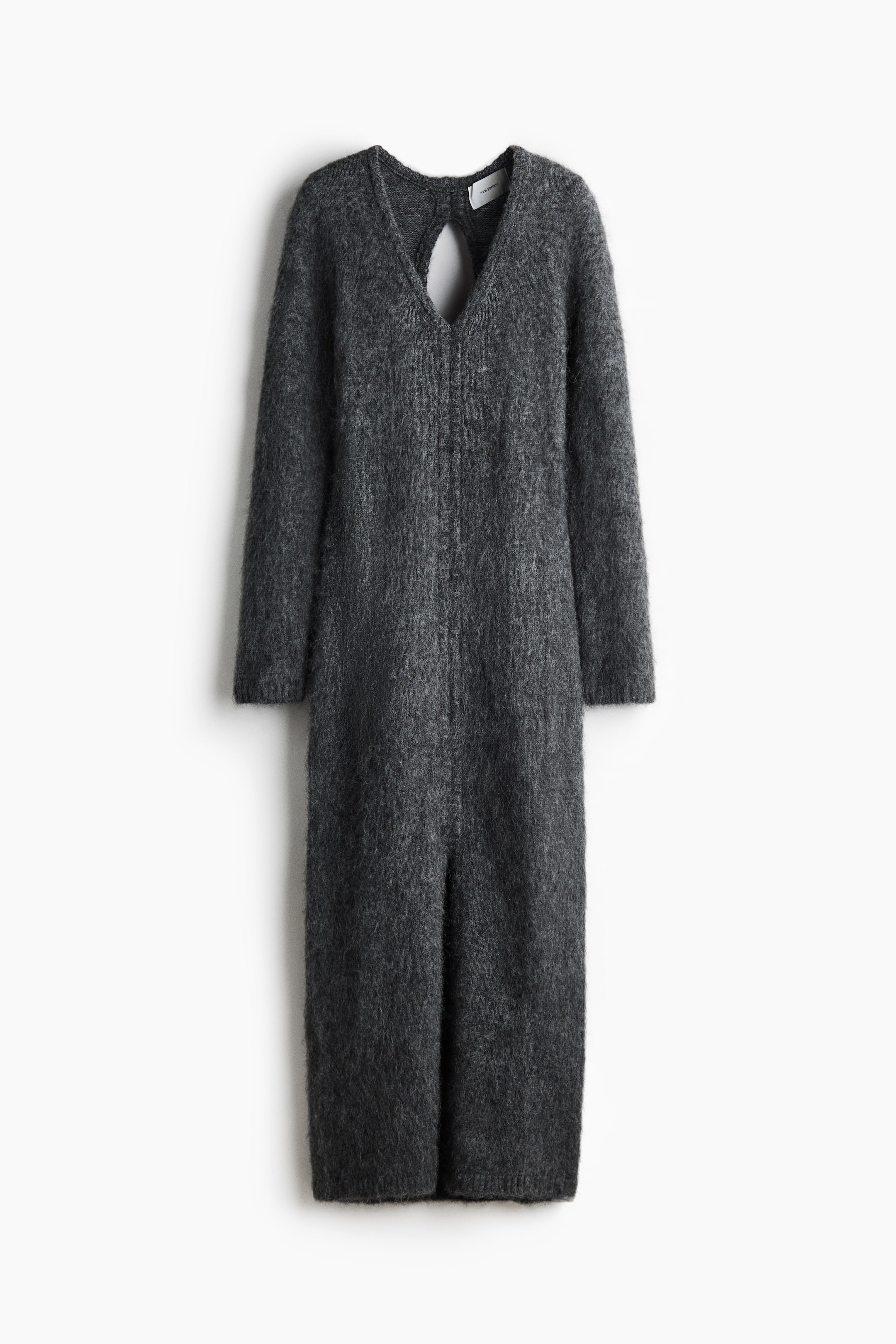 Ampliar la imagen: Vestido con espalda descubierta - Dark grey marl - Ladies | H&M MX 1