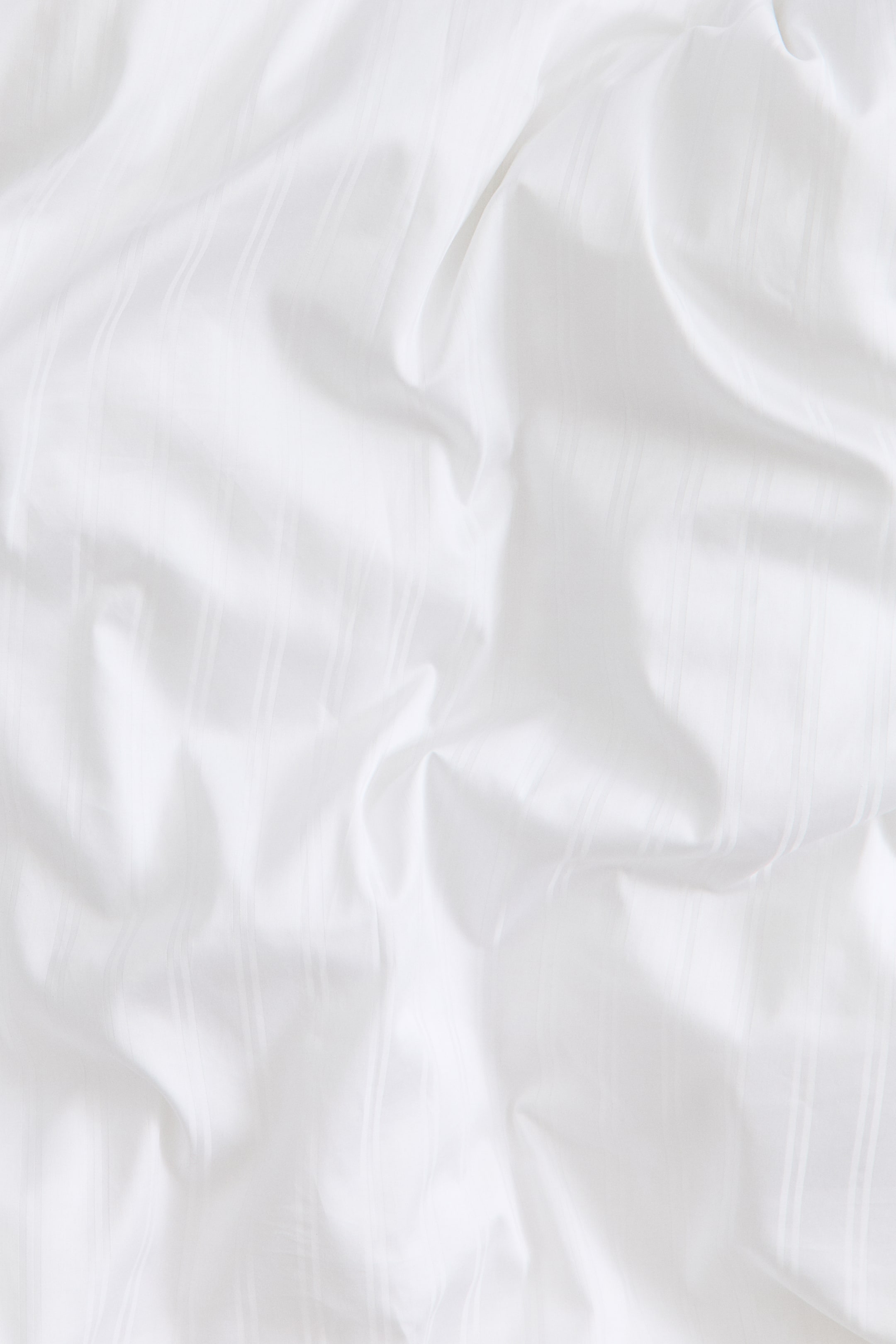 Ver imagen más grande: Cotton sateen double/king duvet cover set - White - HOME | H&M ES 2