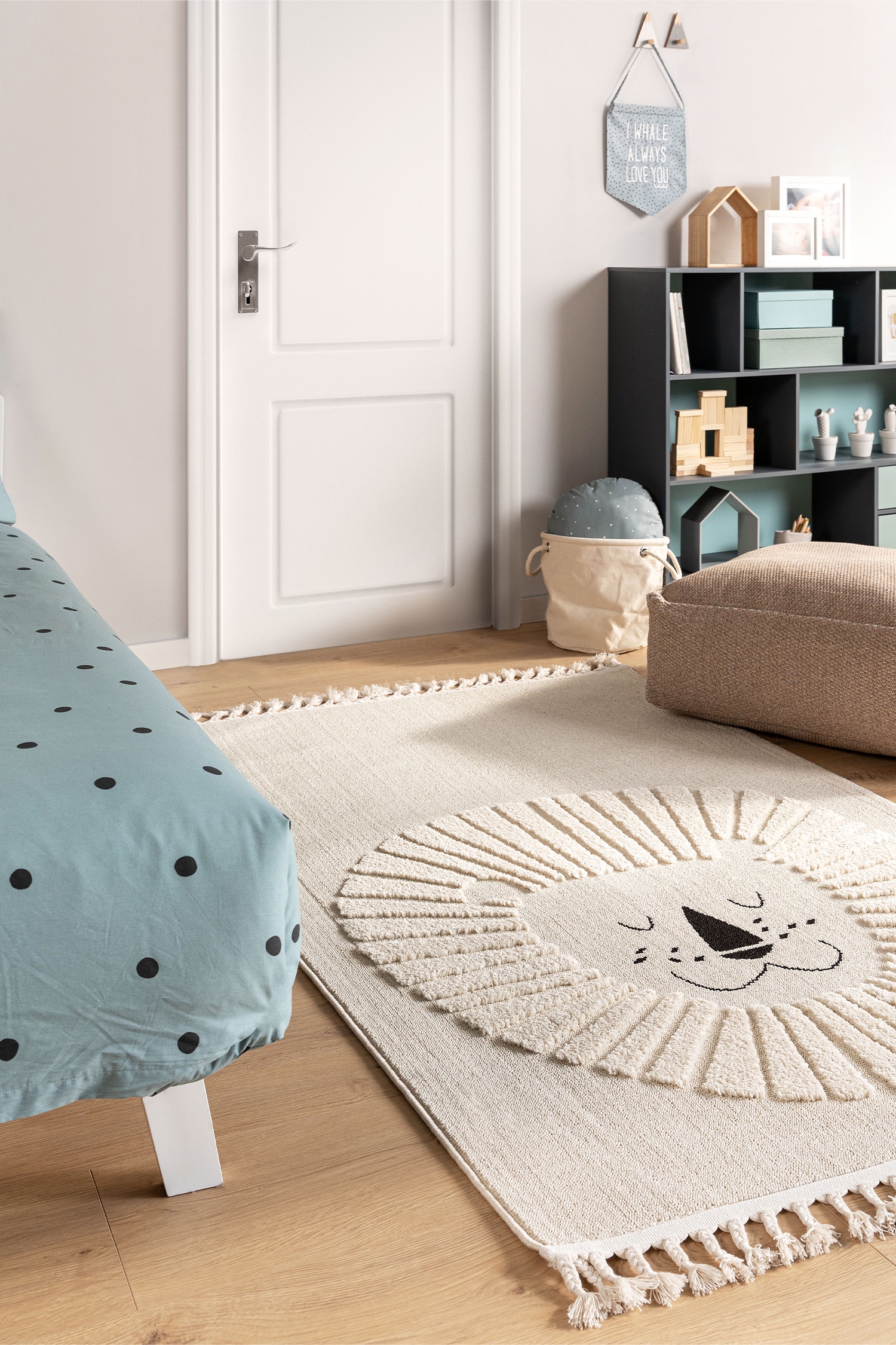 Lasten Matto Momo - Kerma/Beige