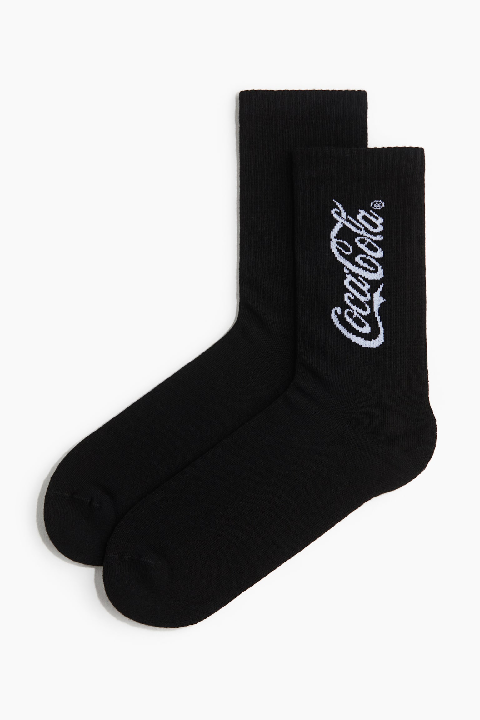 Motif-detail socks - Black/Coca-Cola/Black/Coca-Cola/White/Coca-Cola/Black/Keith Haring/Black/Pulp Fiction/White/Keith Haring/Black/Keith Haring/White/Keith Haring/White/Fanta - 1