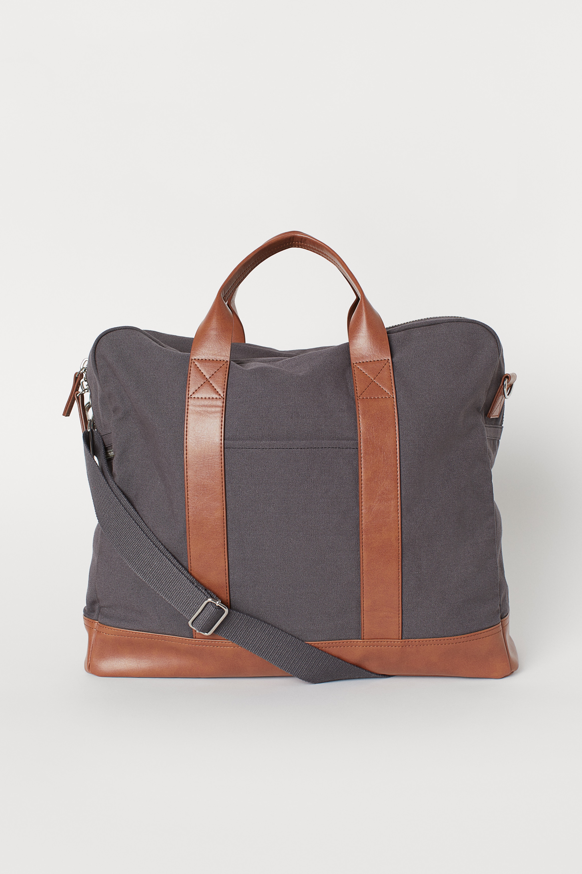 Canvas weekend bag Dark grey Men H M IE