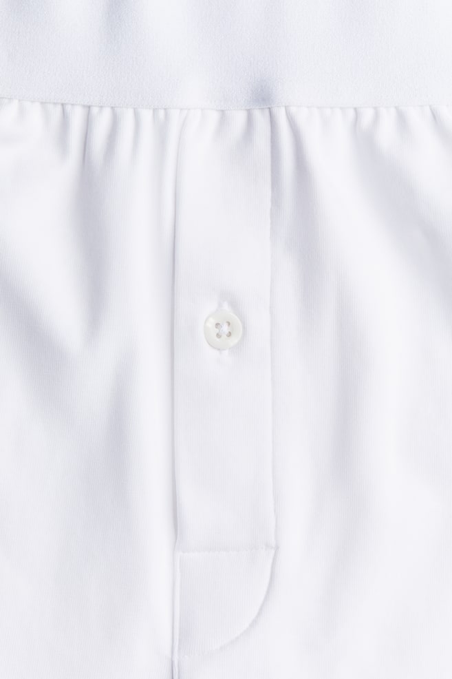 2-pack Boxer Shorts with Lycra®-White - 2