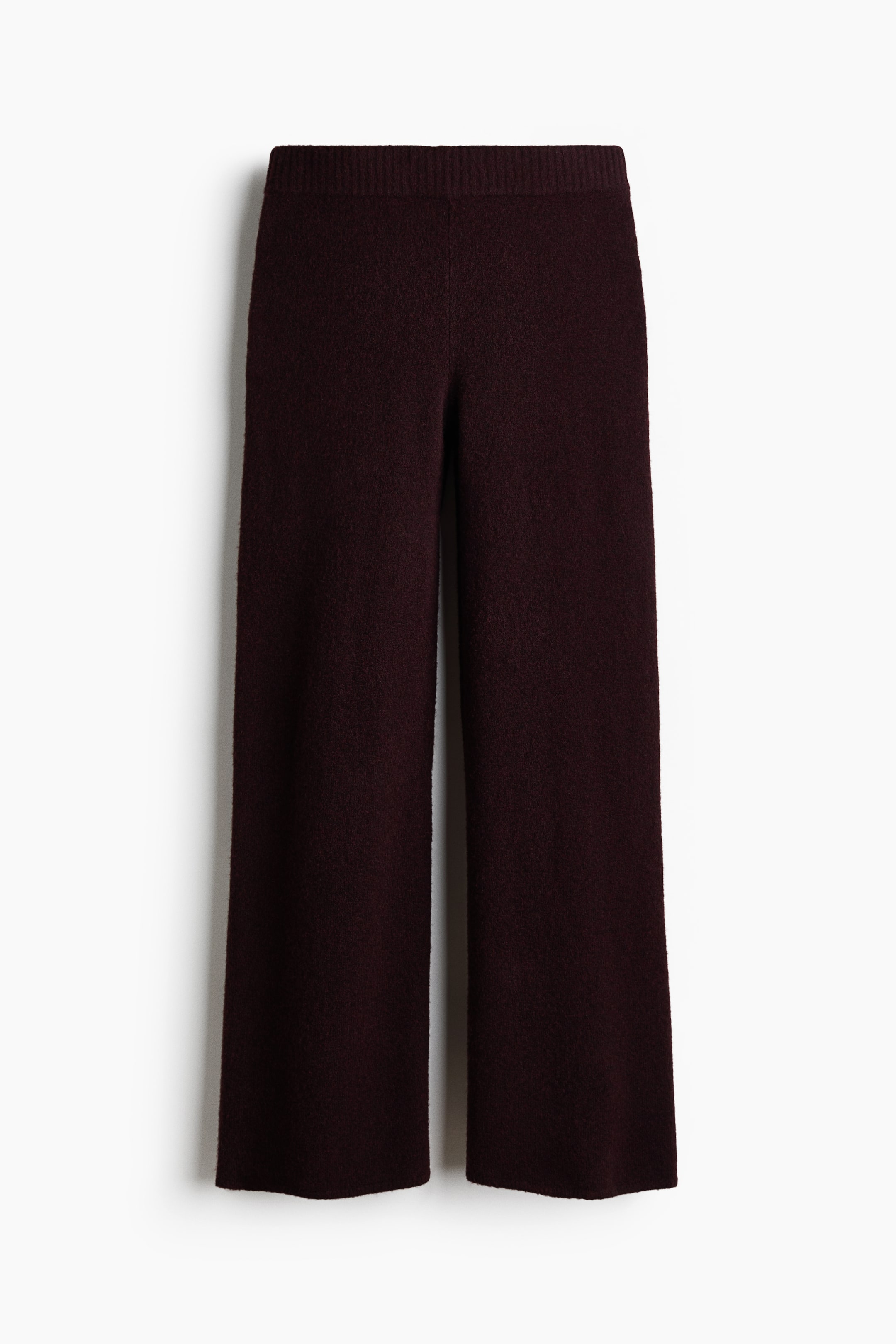Wide-Leg Knit Pants