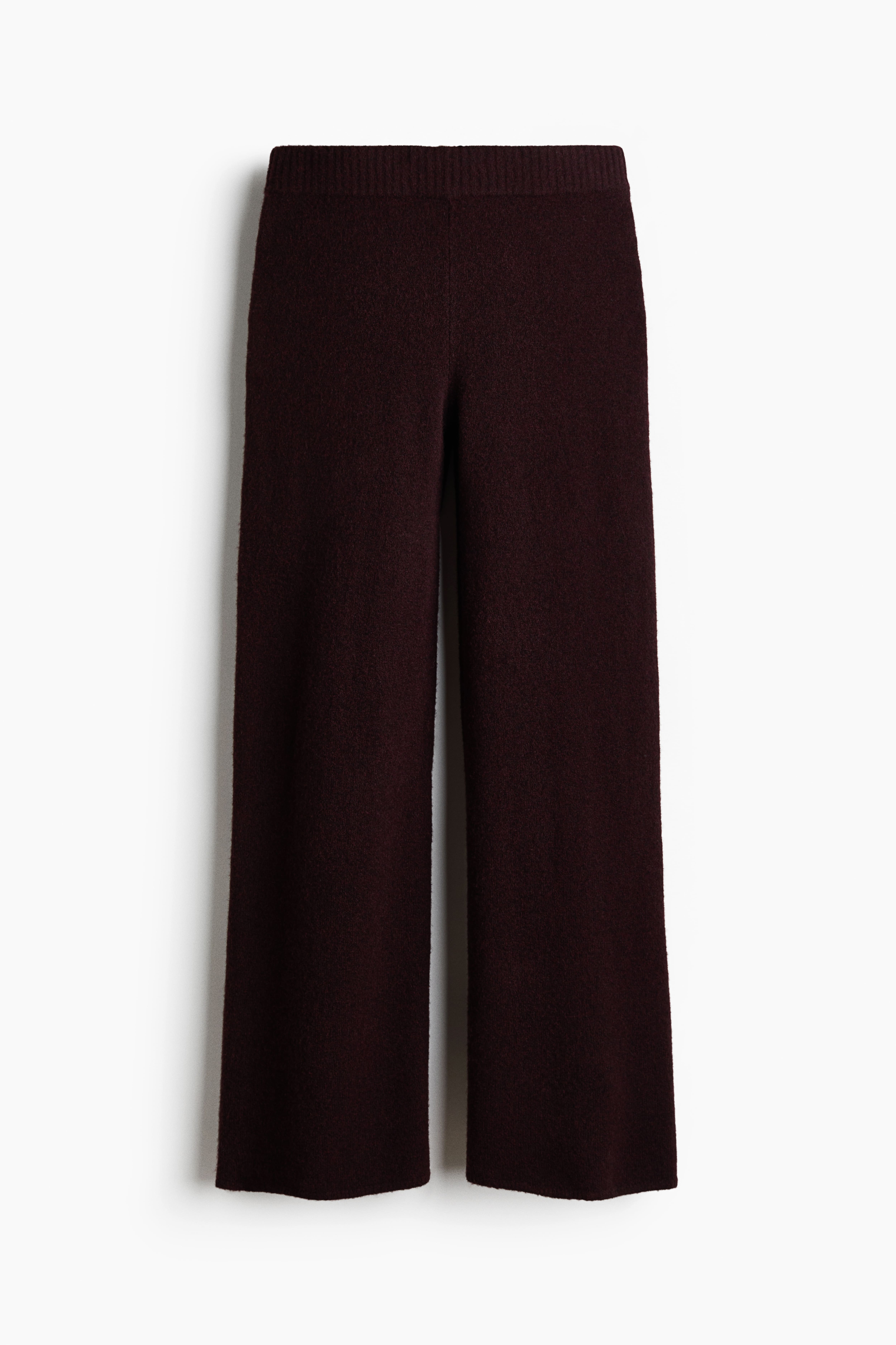Wide-Leg Knit Pants