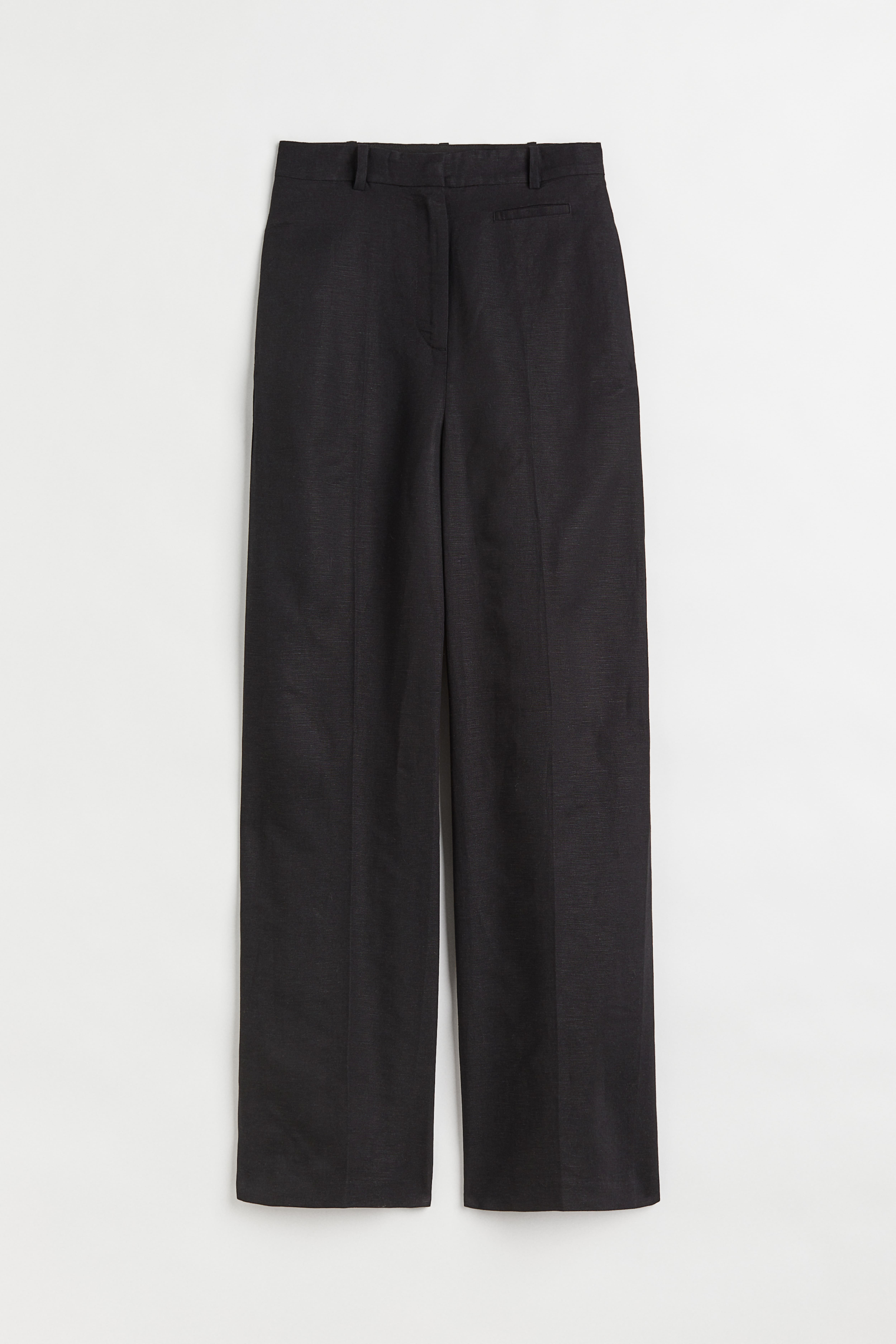 H&m black wide leg pants best sale