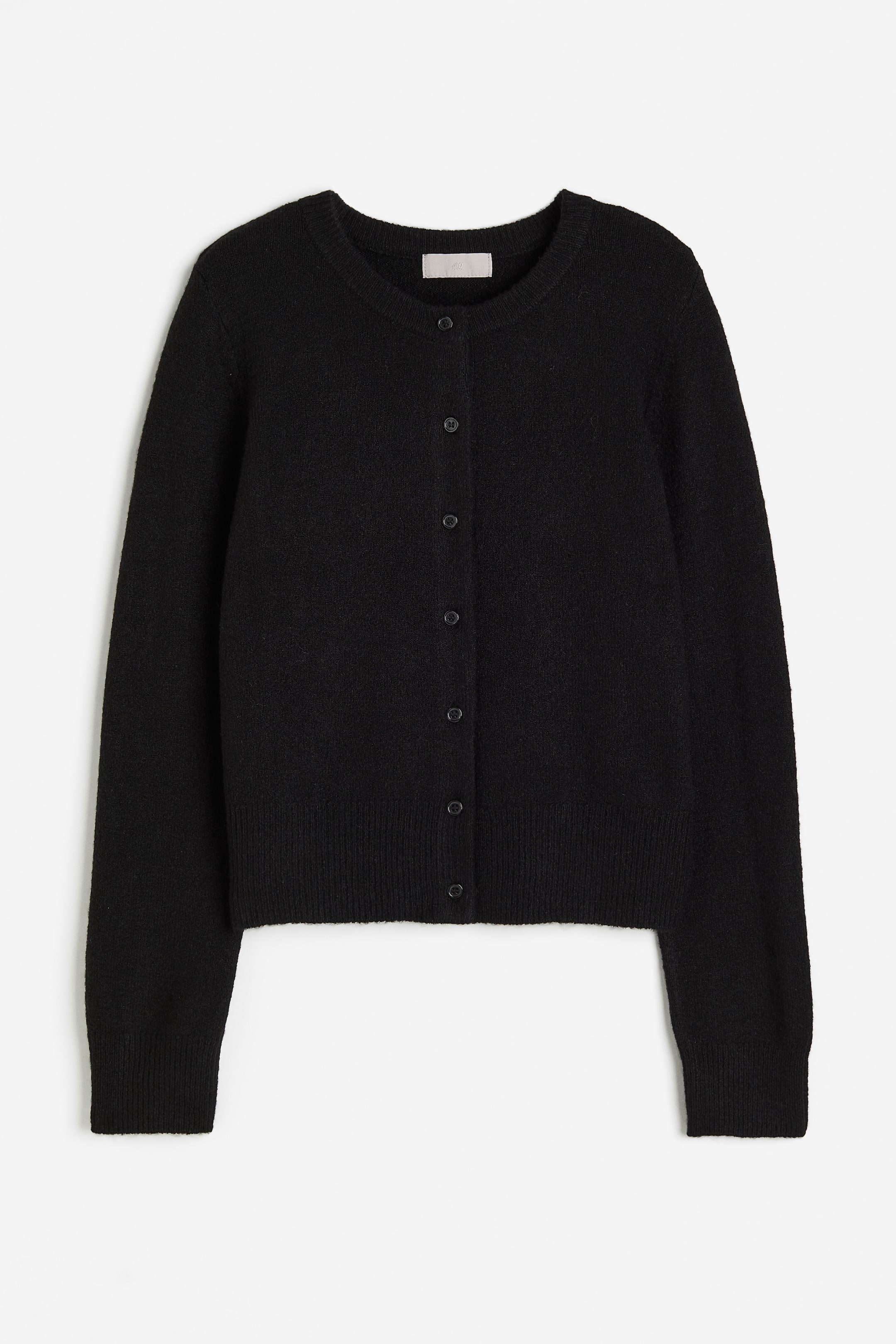 ニットカーディガン - ブラック - レディース | H&M JP