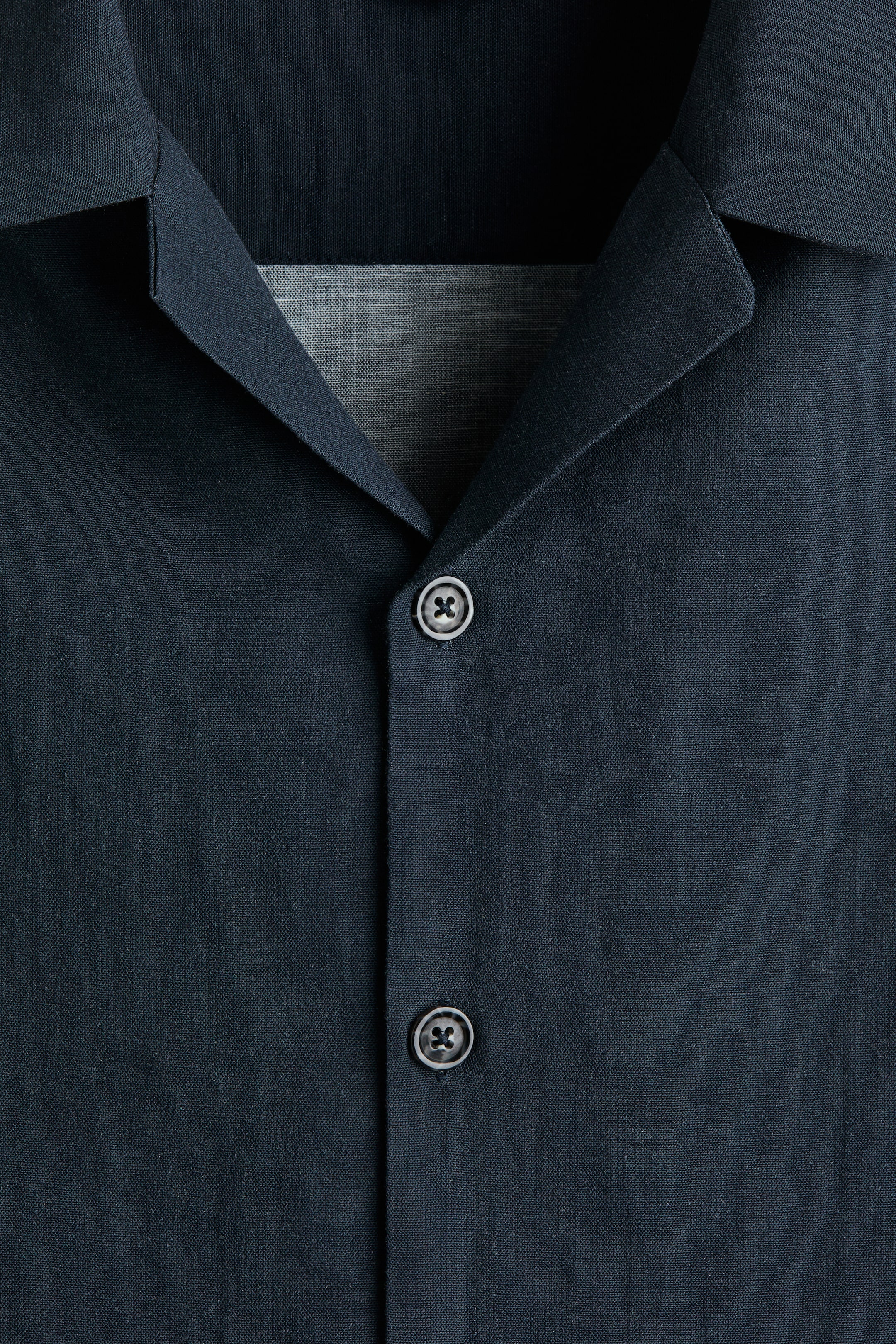 Мужские рубашки H&M Relaxed-Fit Cotton Resort Shirt — фото 7