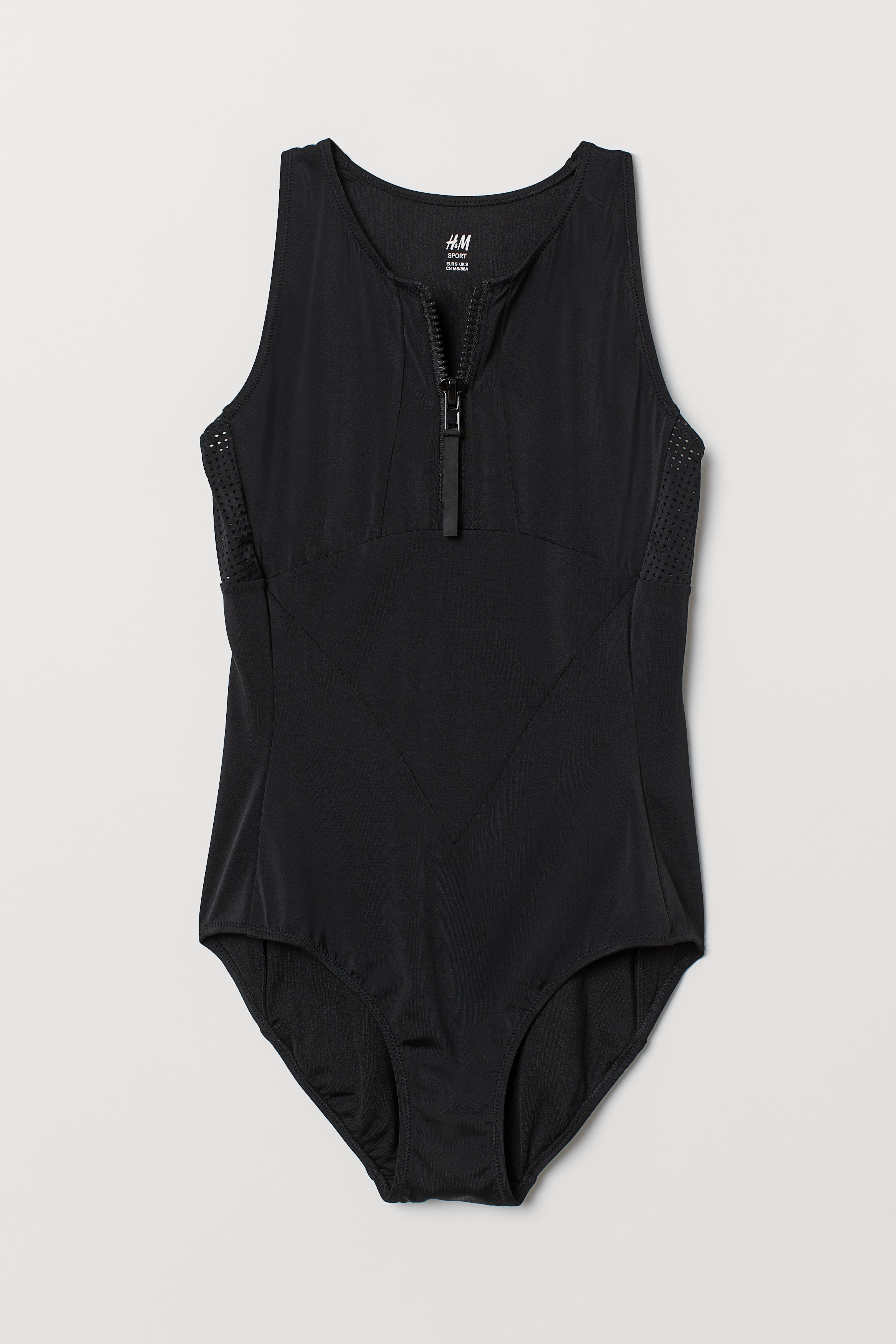 H and m black swimsuit best sale