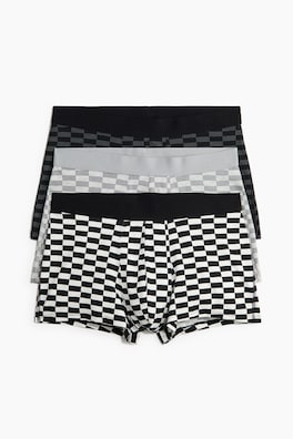 3-pack short trunks i bomull