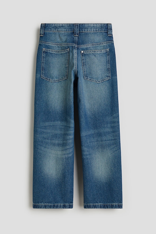Baggy Fit jeans - Bleu denim/Bleu denim/Gris délavé/Bleu denim clair - 6