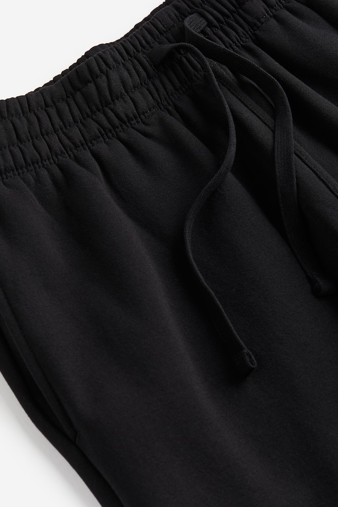 Pantalon en molleton Regular Fit - Noir/Gris clair chiné/Crème/Gris/dc/dc/dc/dc/dc - 3