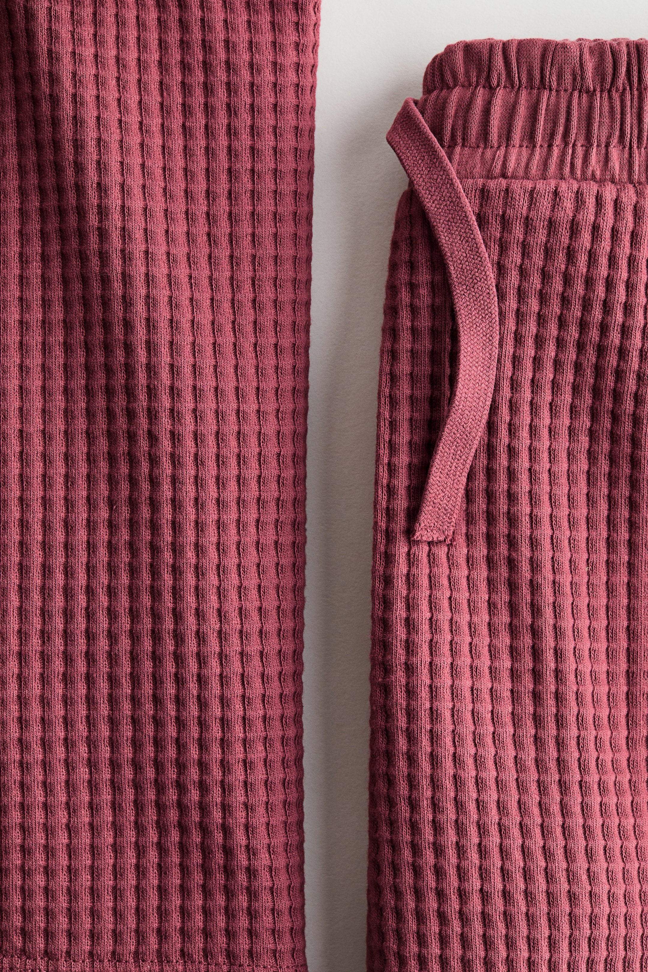 2-piece Waffled Jersey Set