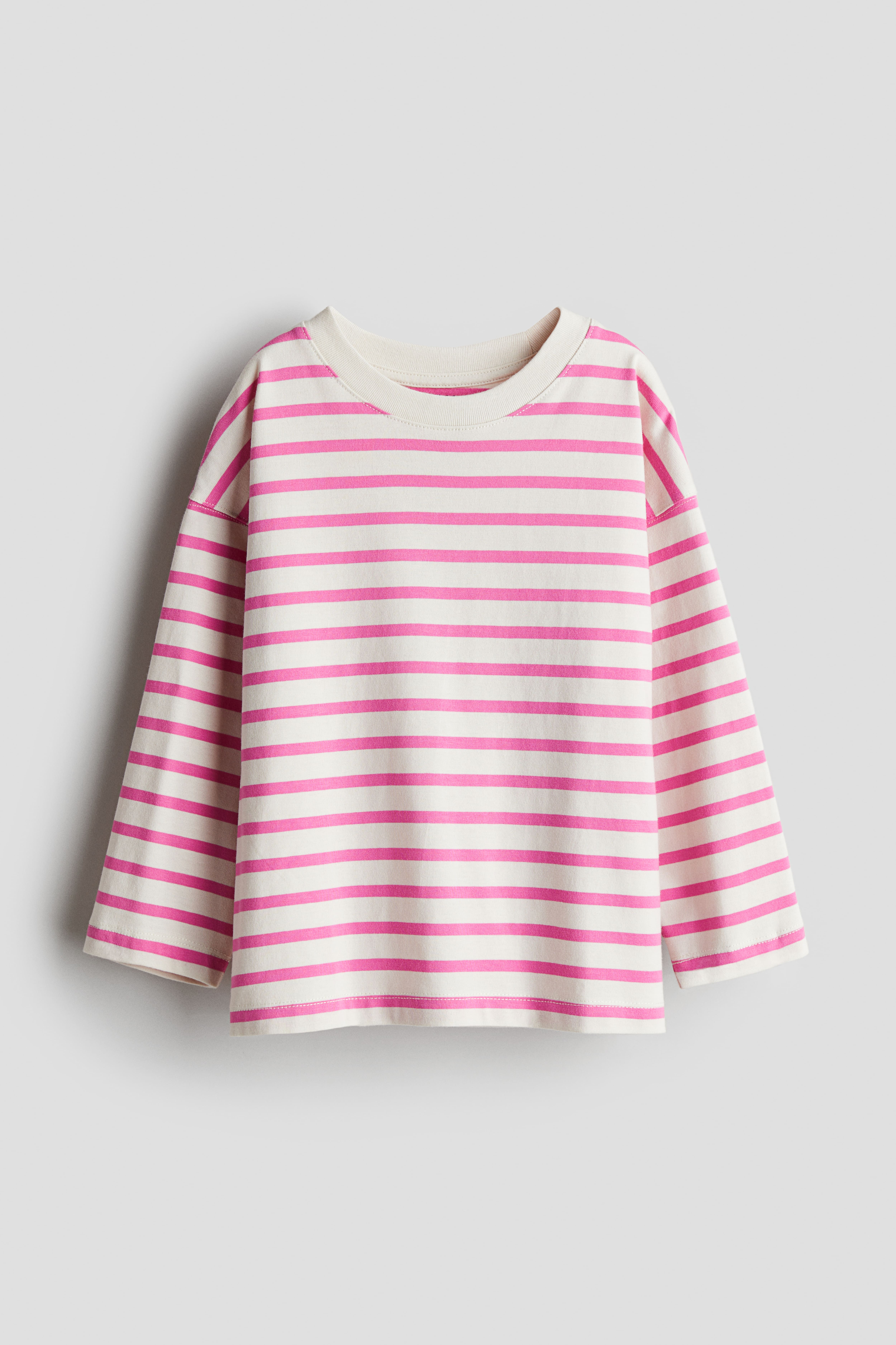 T shirt oversize bambina Maniche corte lunghe H M CH