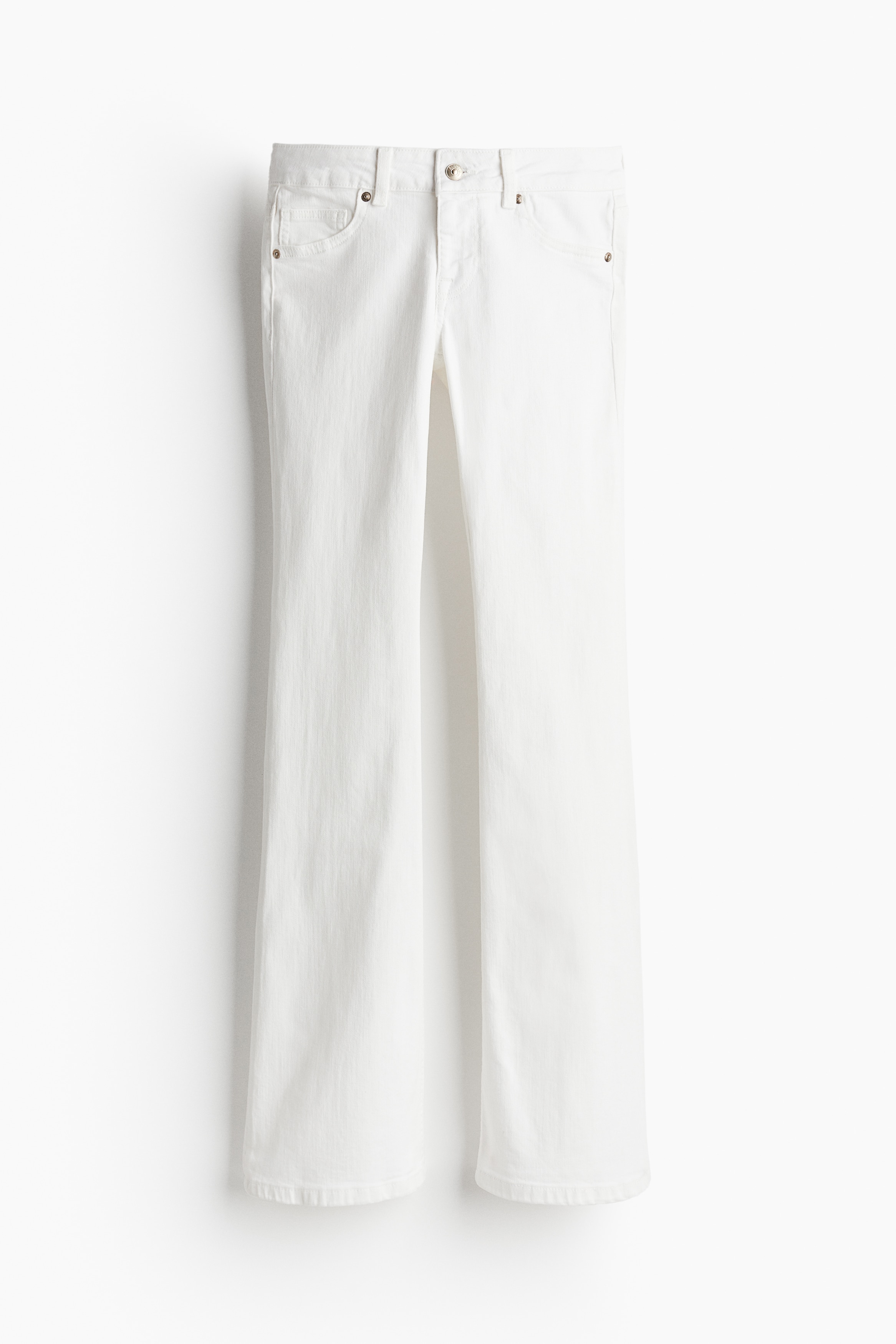 Flared Low Jeans - Crema/Blu denim chiaro/Blu denim/Nero denim/Grigio lavato/Blu denim chiaro/Nero/washed out/Blu denim/Blu denim chiaro/Blu denim chiaro/Grigio denim/Grigio scuro/leopardato/Blu denim chiaro