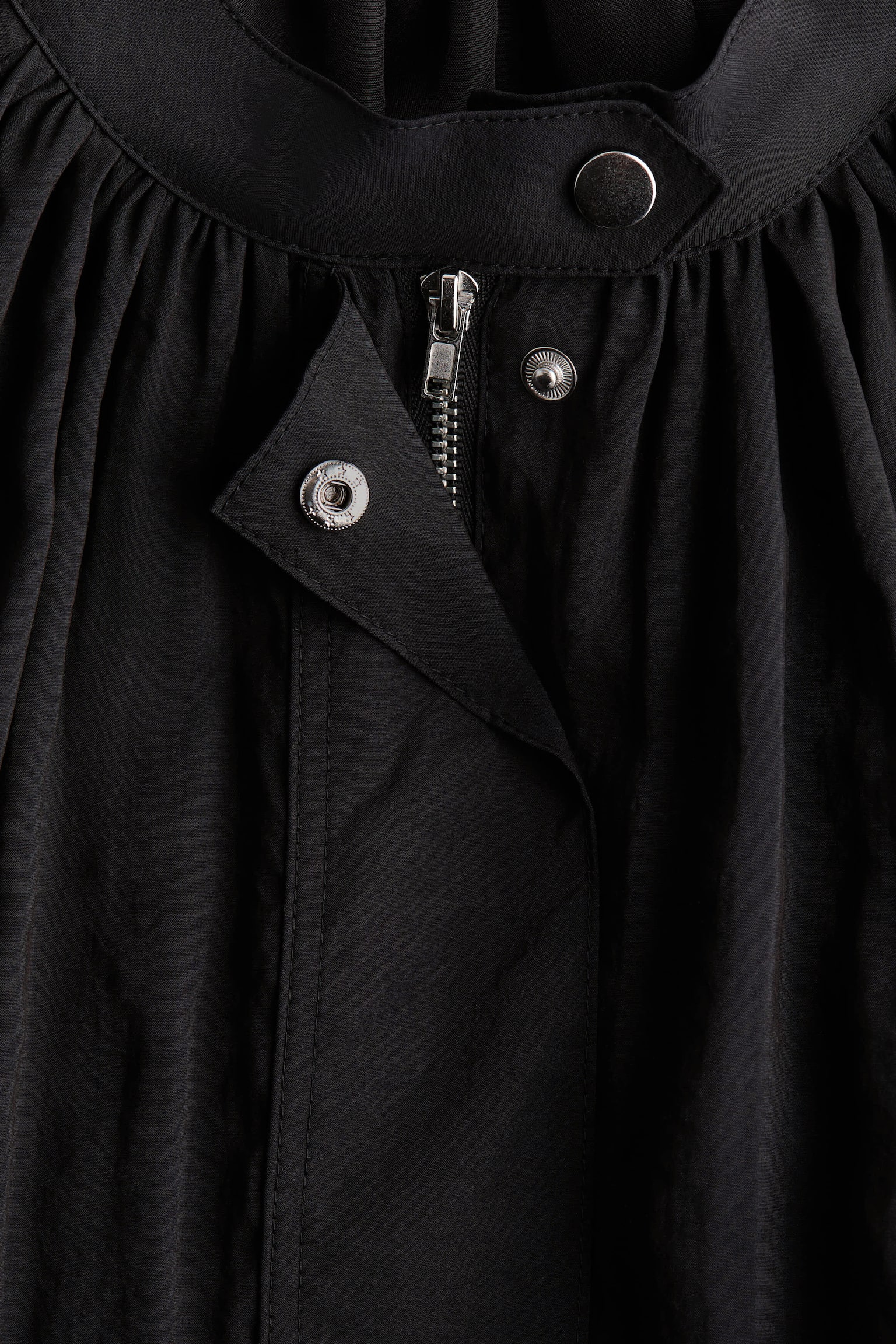 Balloon-Sleeved Modal Jacket - 3