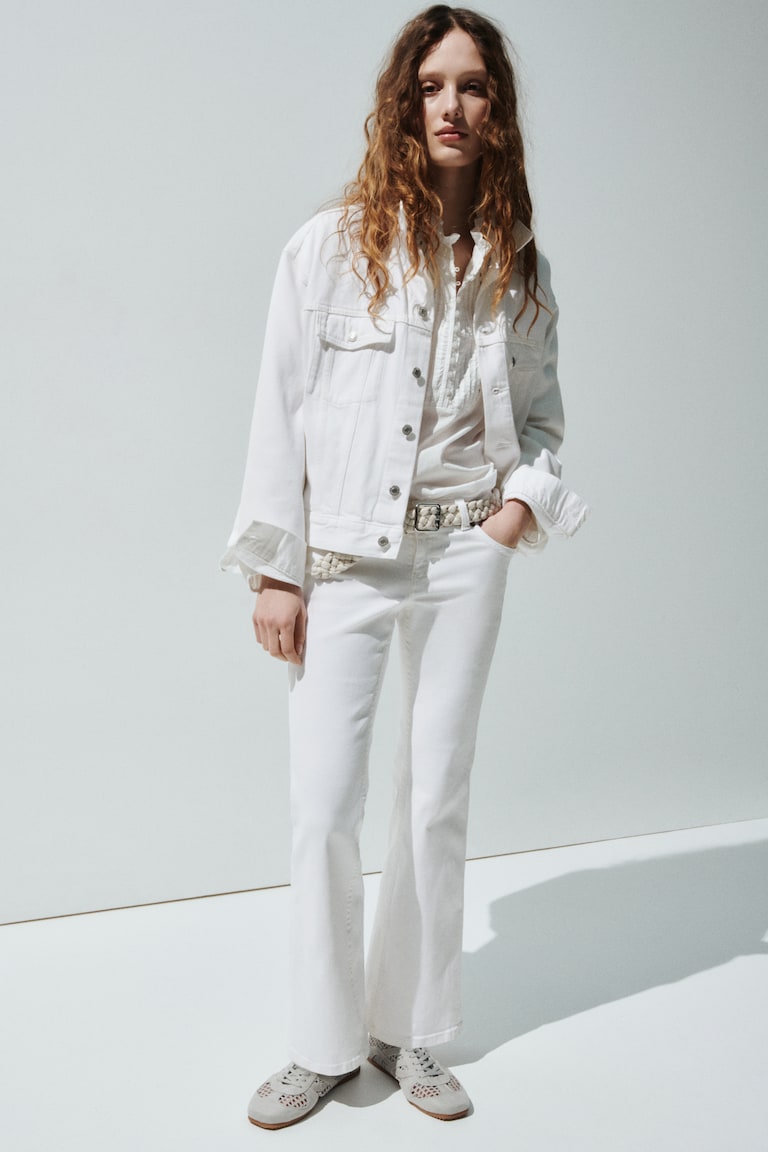 Flared Low Waist Jeans