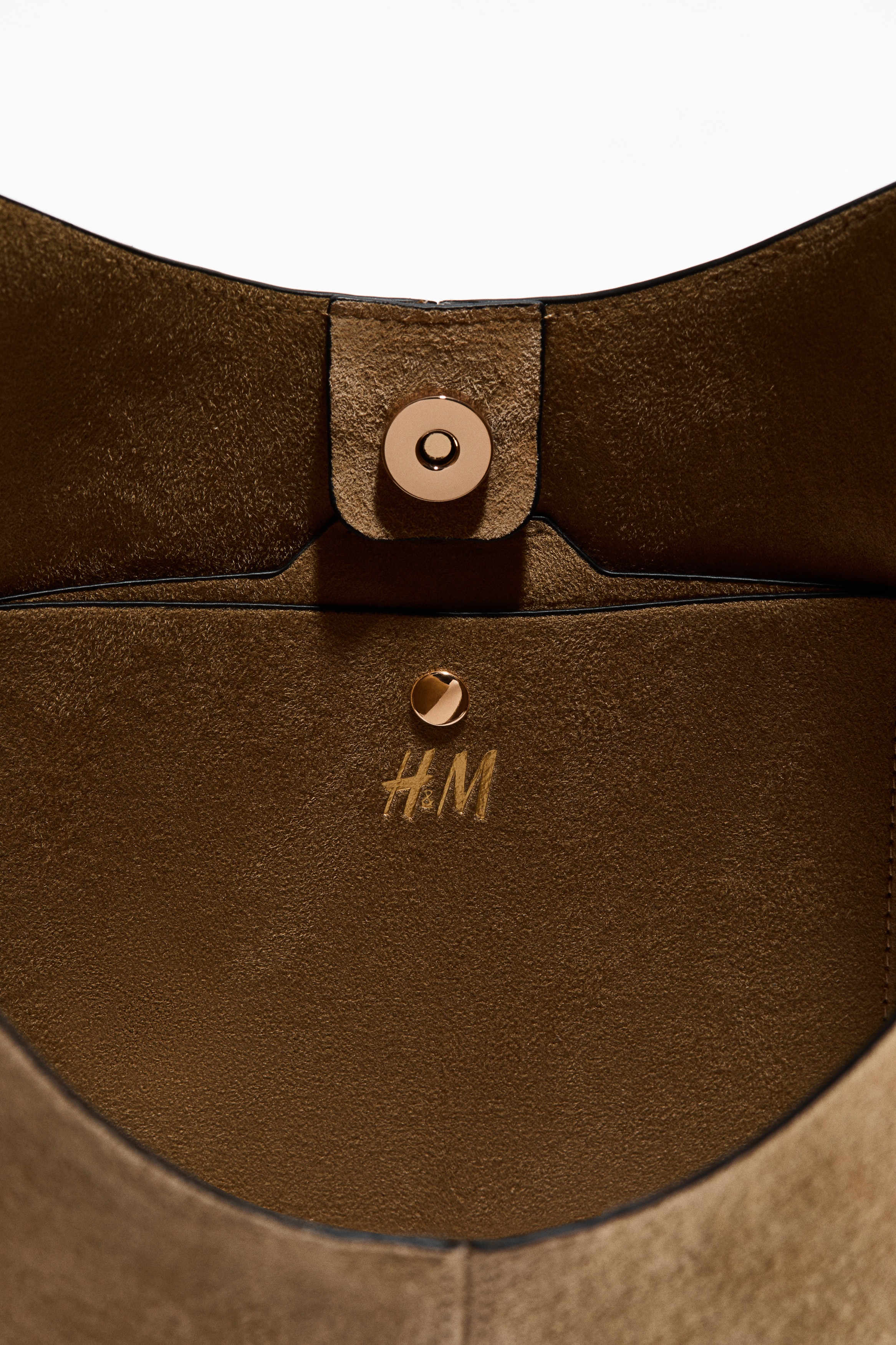 スエードショルダーバッグ - ベージュ - レディース | H&M JP