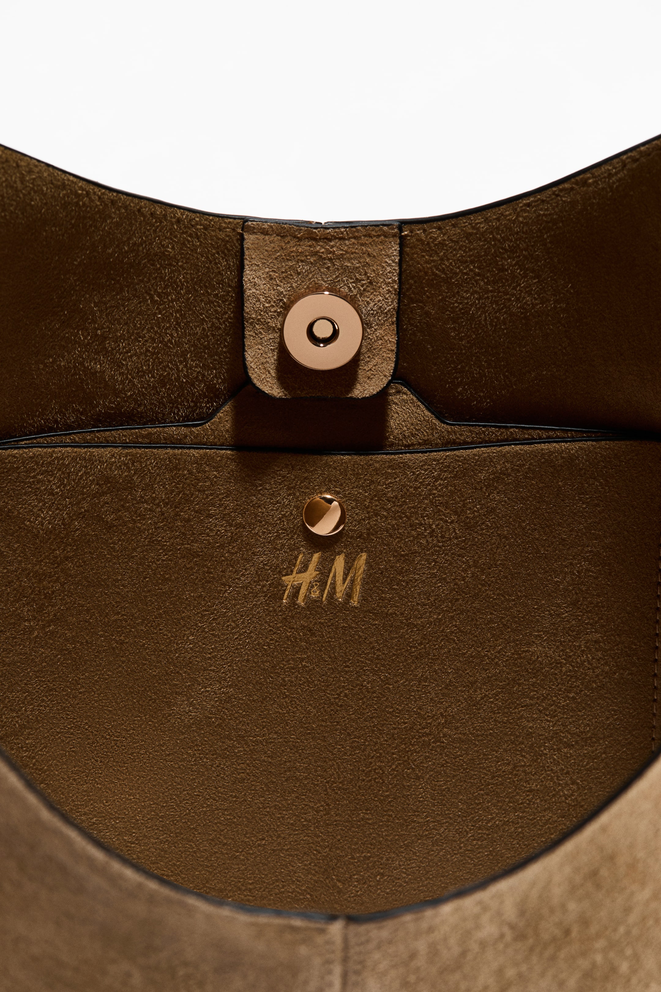Женские сумки H&M Suede Shoulder Bag — фото 3