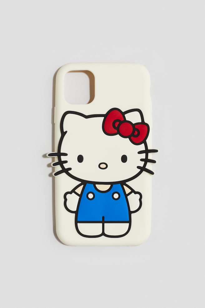 iPhone case - Cream/Hello Kitty/Light blue/Hello Kitty - 1