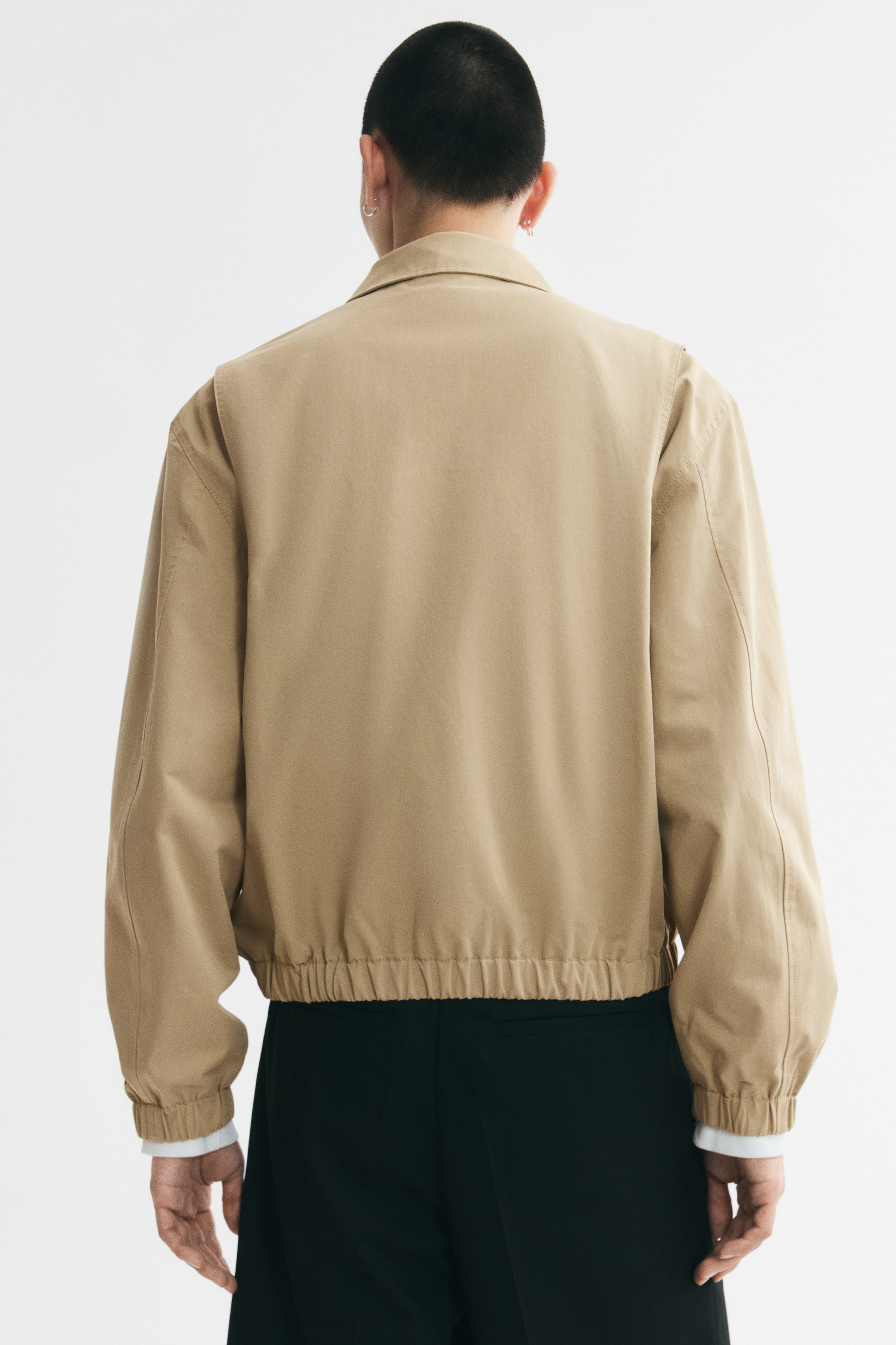 Мужские куртки H&M Cotton Jacket with Collar — фото 5