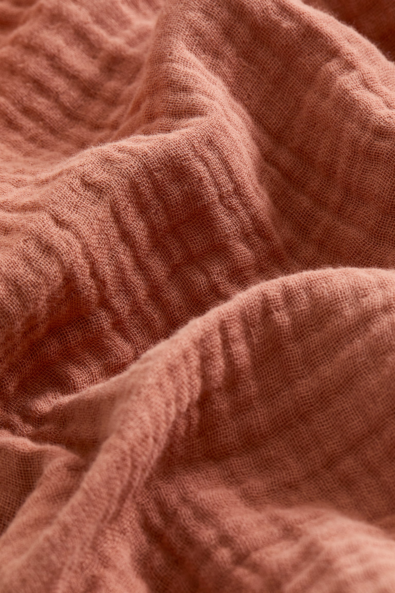 Muslin dressing gown - Orange/White/Old rose/Beige/Light blue/Light mole/Light khaki green/Anthracite grey - 2