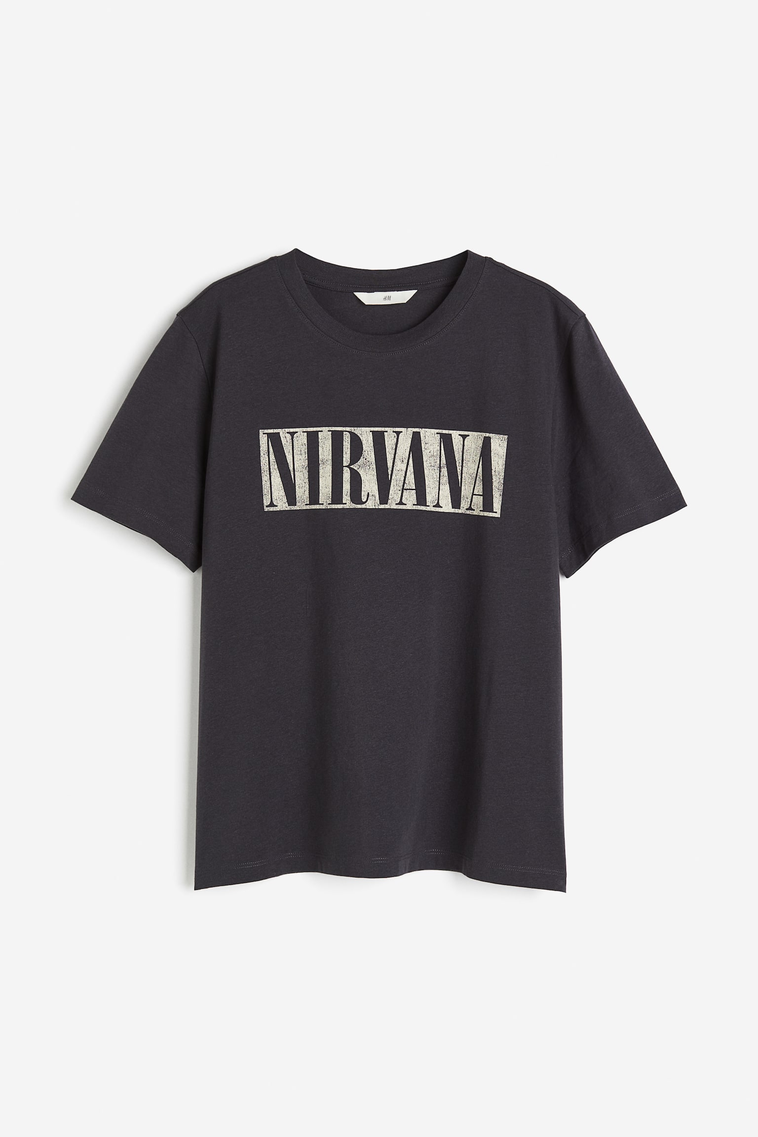 Print Tee - Dark grey/Nirvana/Dark grey/Elton John/White/AC/DC/White/Nirvana/Dark grey/Nirvana/Cream/The Rolling Stones/Light green/New York Jets/Dark grey/Mickey Mouse/Light grey marle/Mickey Mouse/Cream/The Rolling Stones/Dark grey/AC/DC/White/Mickey Mouse - 2