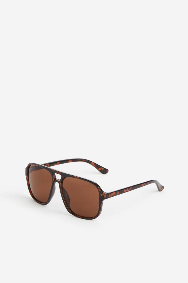 Sunglasses - Brown/Tortoiseshell-patterned - 2