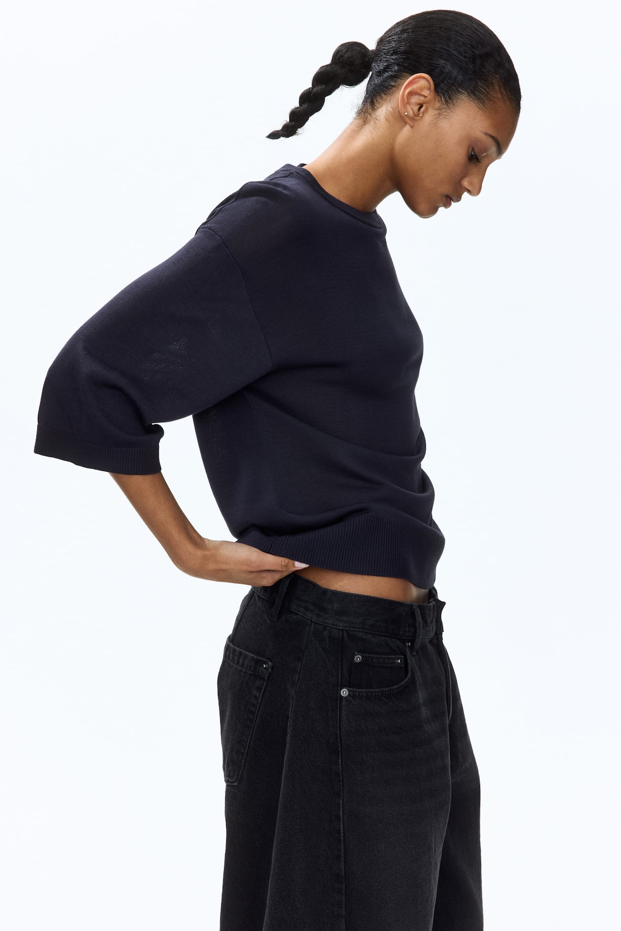 Fine-Knit Top - image 3