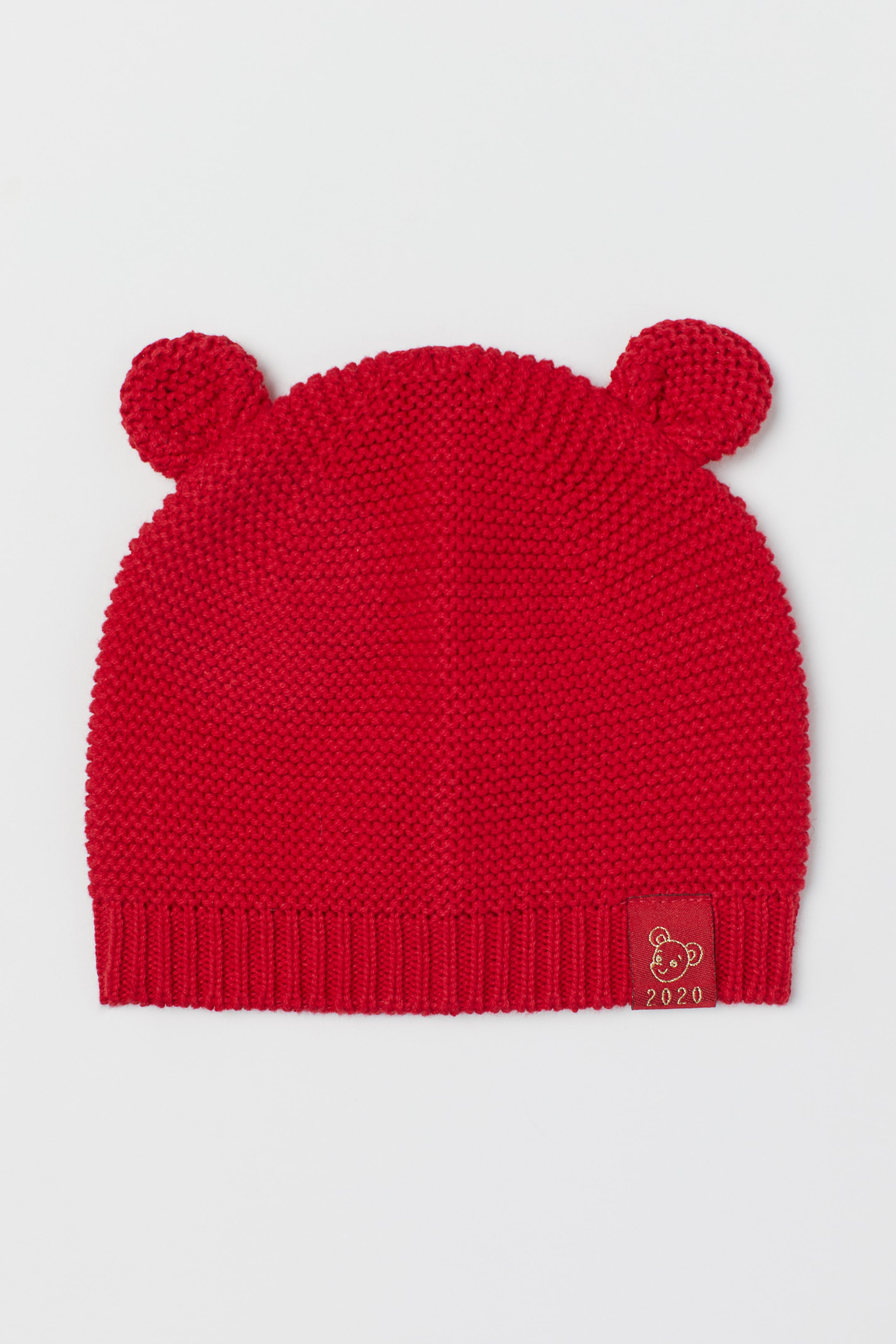 查看大圖: 棉質針織帽 - 紅色 - Kids | H&M 1