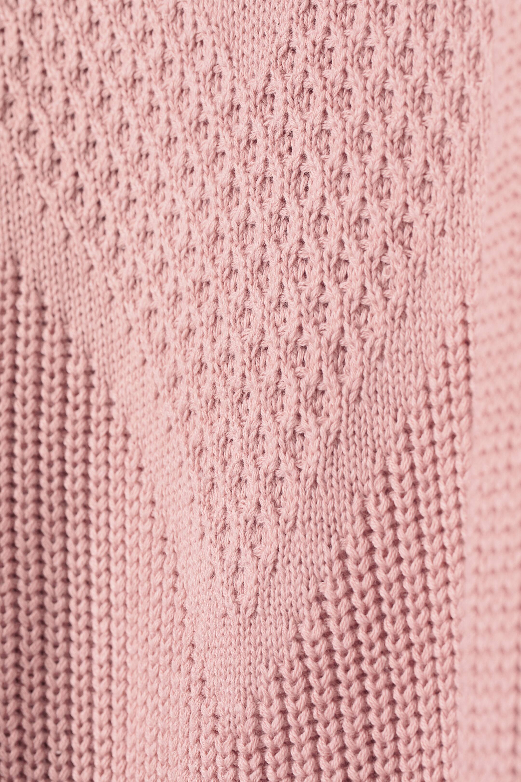 Zobrazit větší obrázek: Strukturovaně pletený svetr - Starorůžová - ŽENY | H&M CZ 2