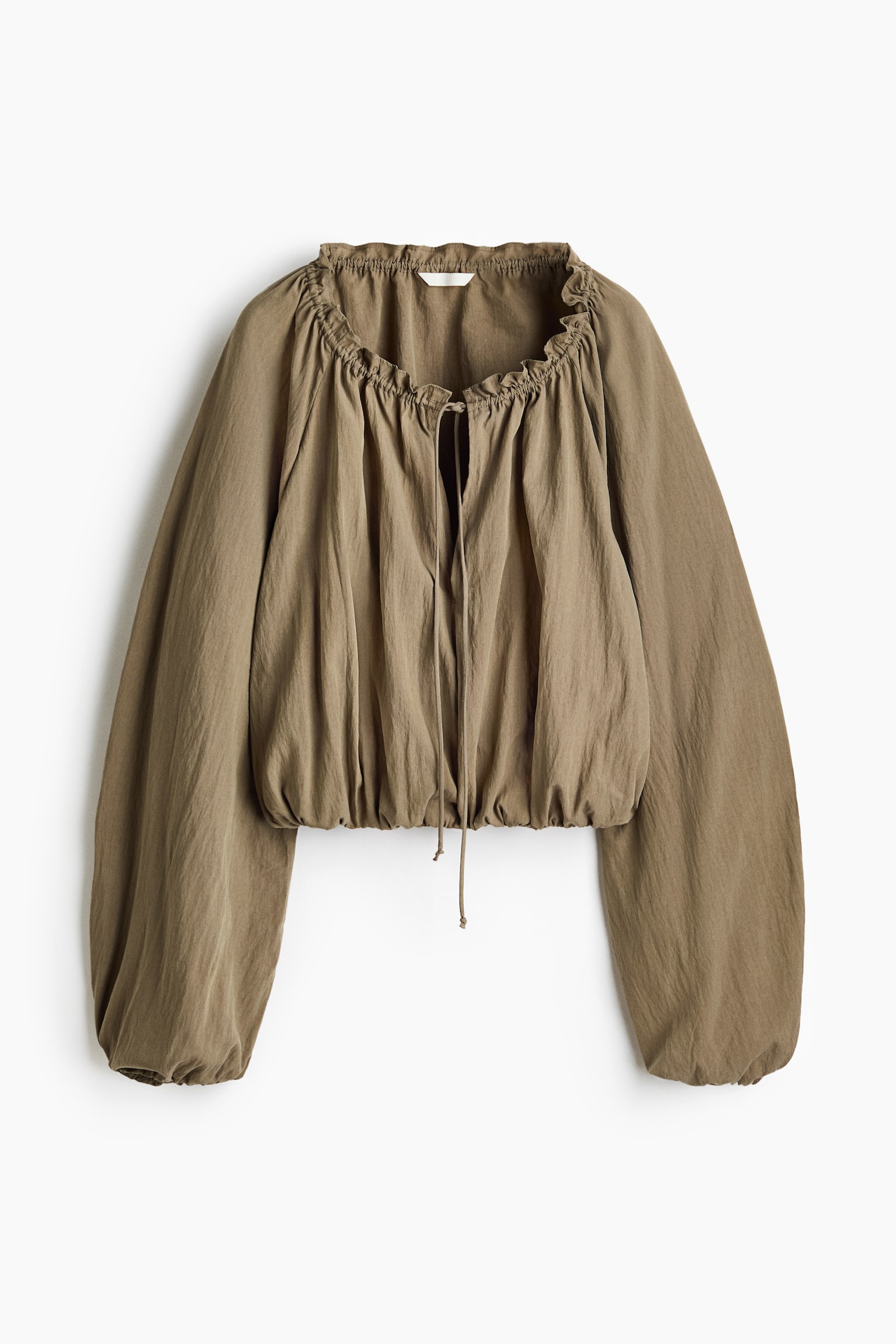 Bubble-hem blouse - 2