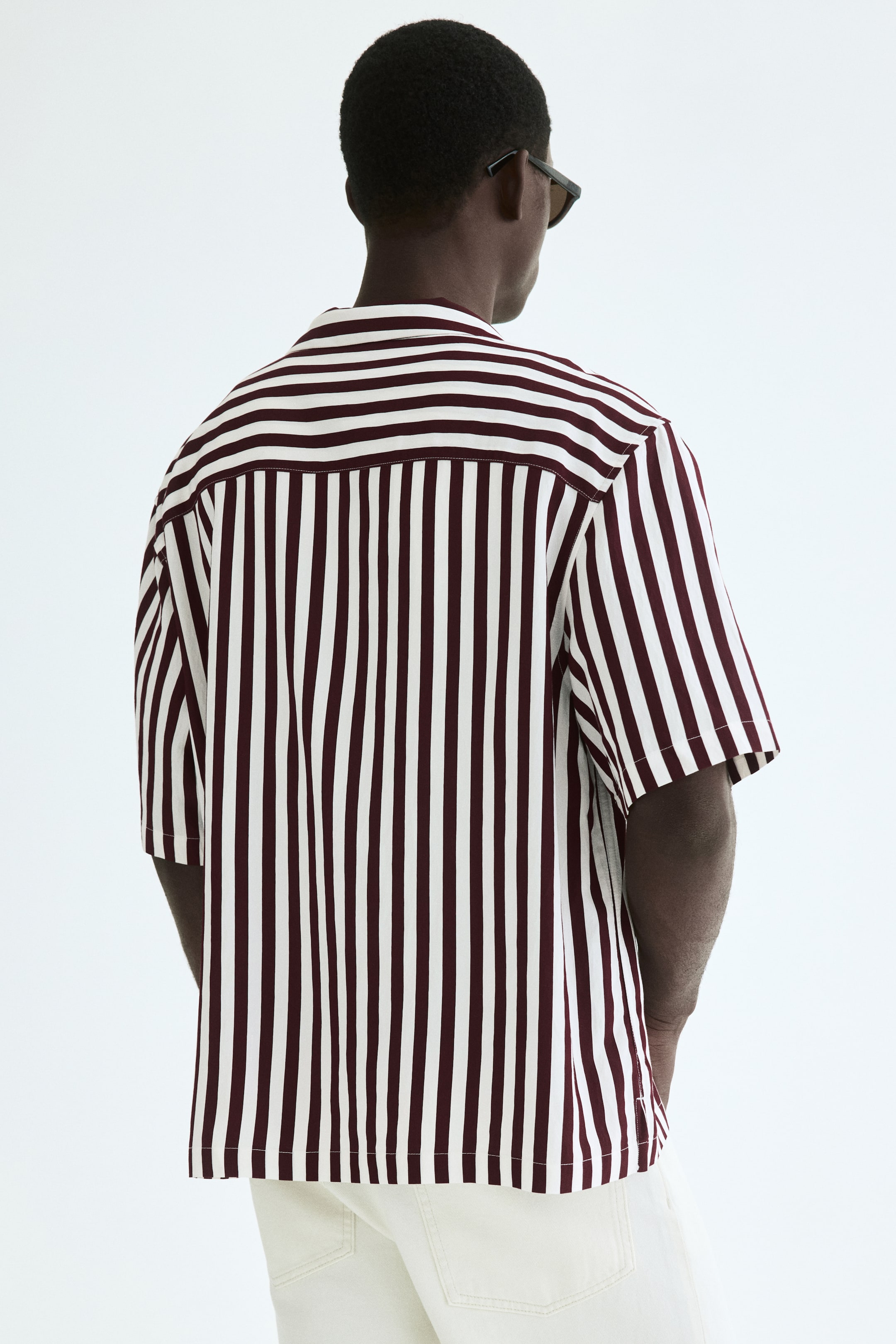 Мужские рубашки H&M Relaxed-Fit Resort Shirt — фото 4