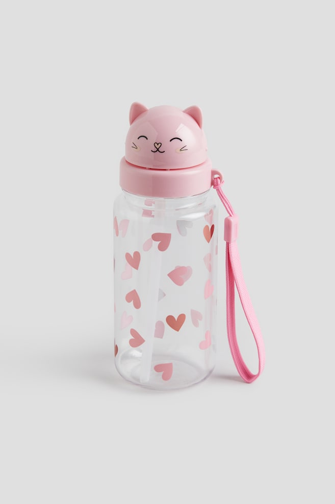 Water bottle - Pink/Cat/Light purple/Unicorn - 1