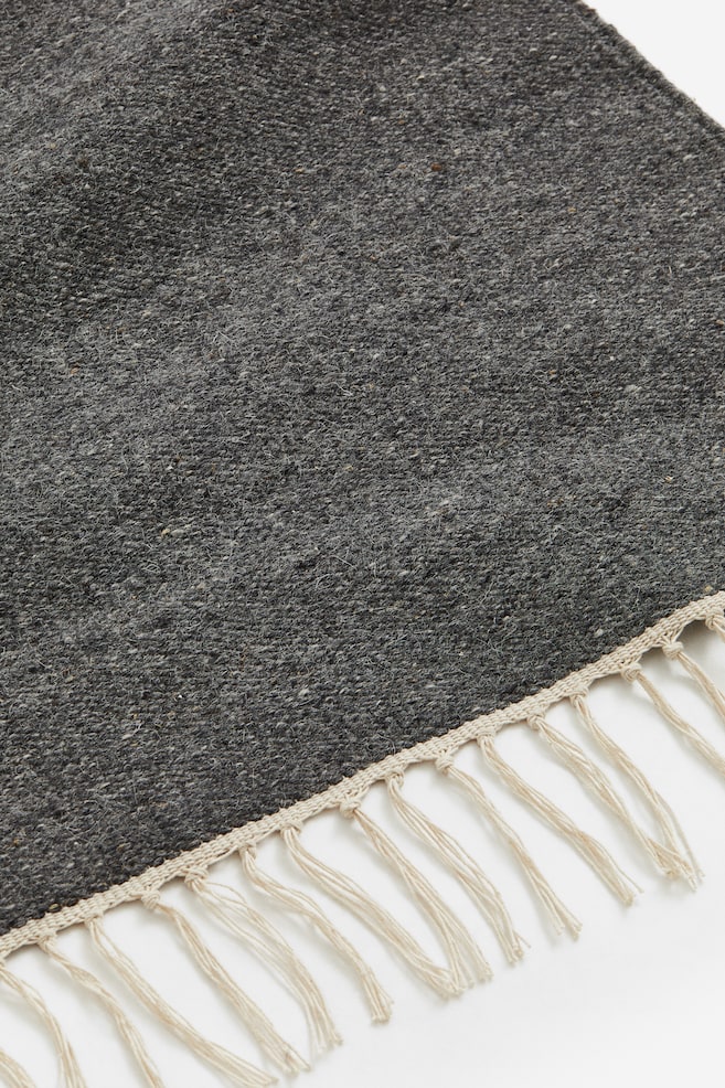 Wool rug - Dark grey marl/Dark beige/Beige - 3