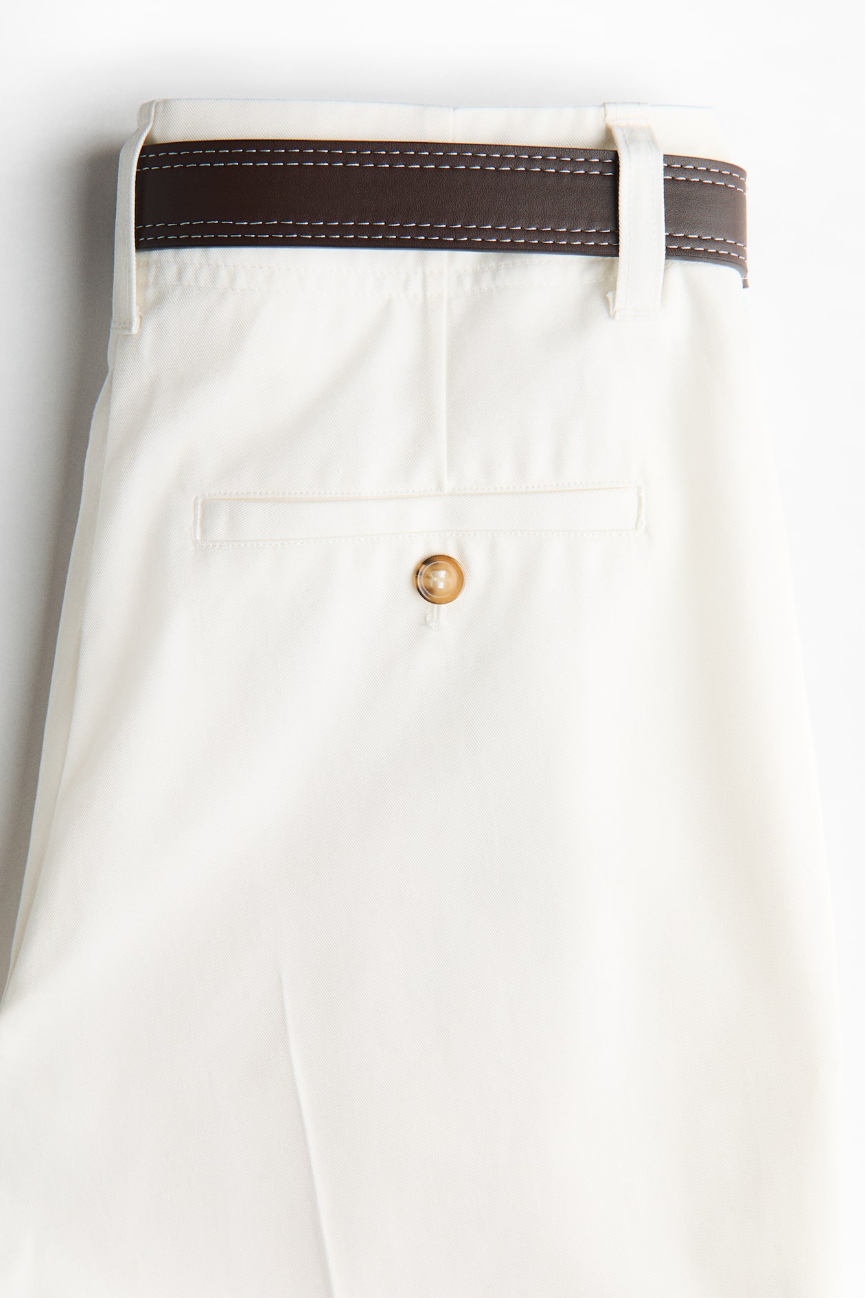 Belted Cotton Chinos - image 5