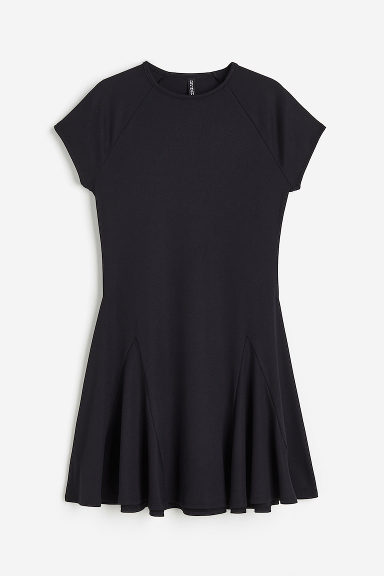 h&m pleated jersey dress michseifert on LTK
