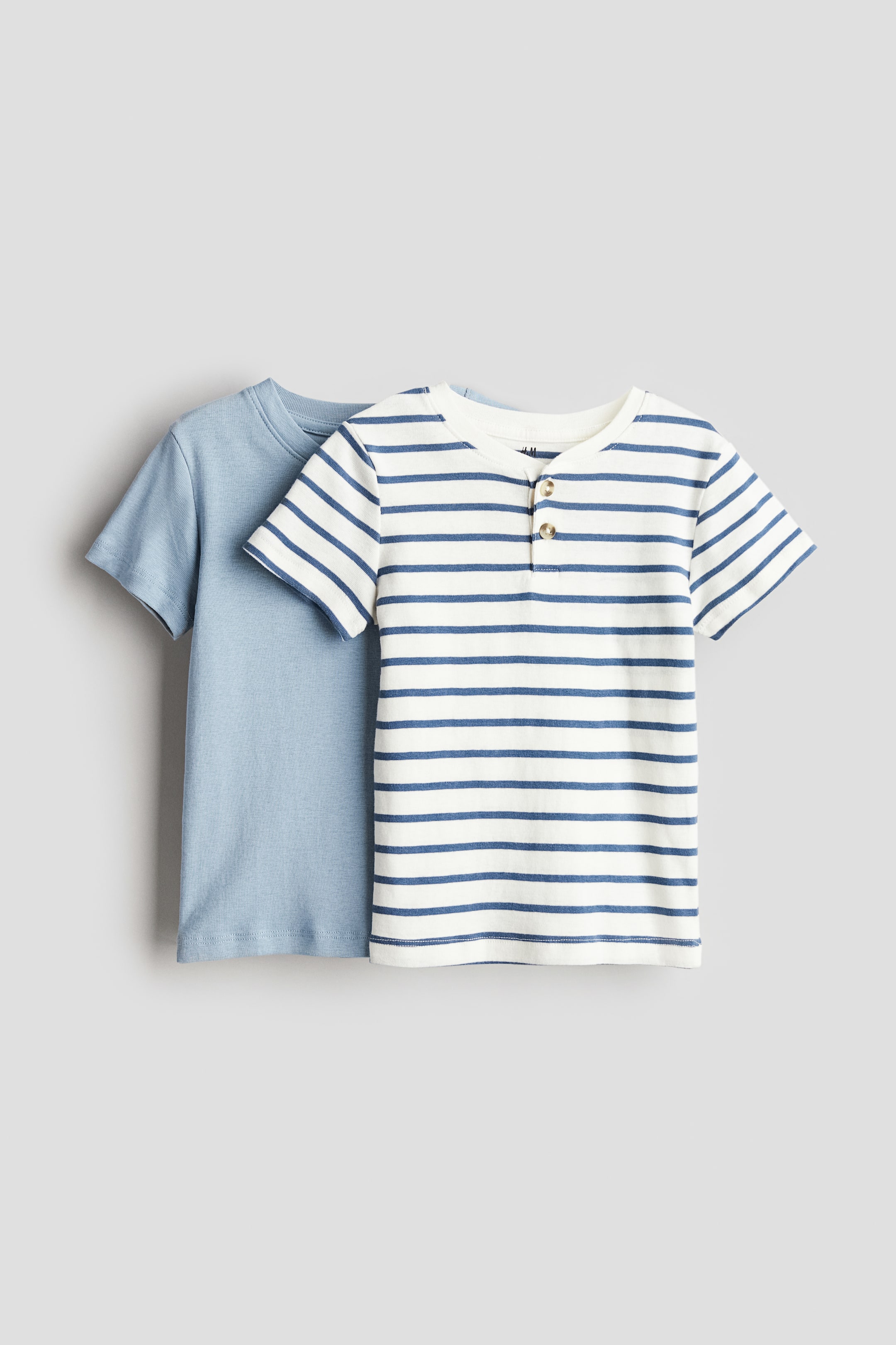 2-pack Henley T-shirts