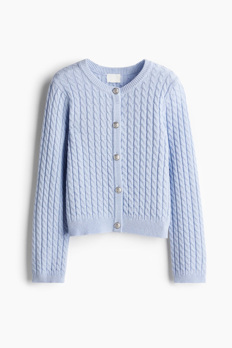 blue cardigan for dress Ladies - Cream Cable-Knit - Size: XXL Faviana Lace-Up-Back Hot Pink