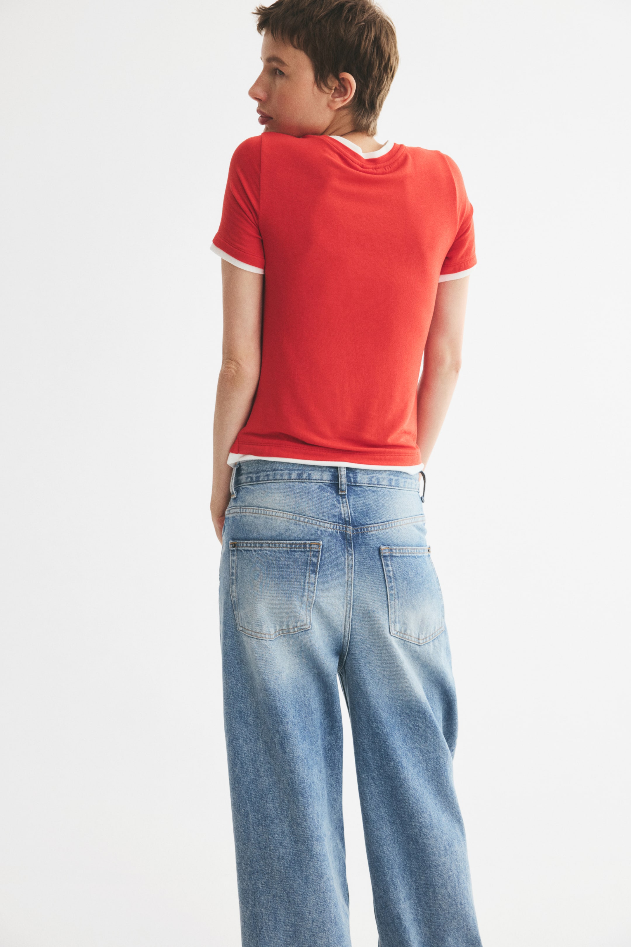 Layered-Look T-Shirt