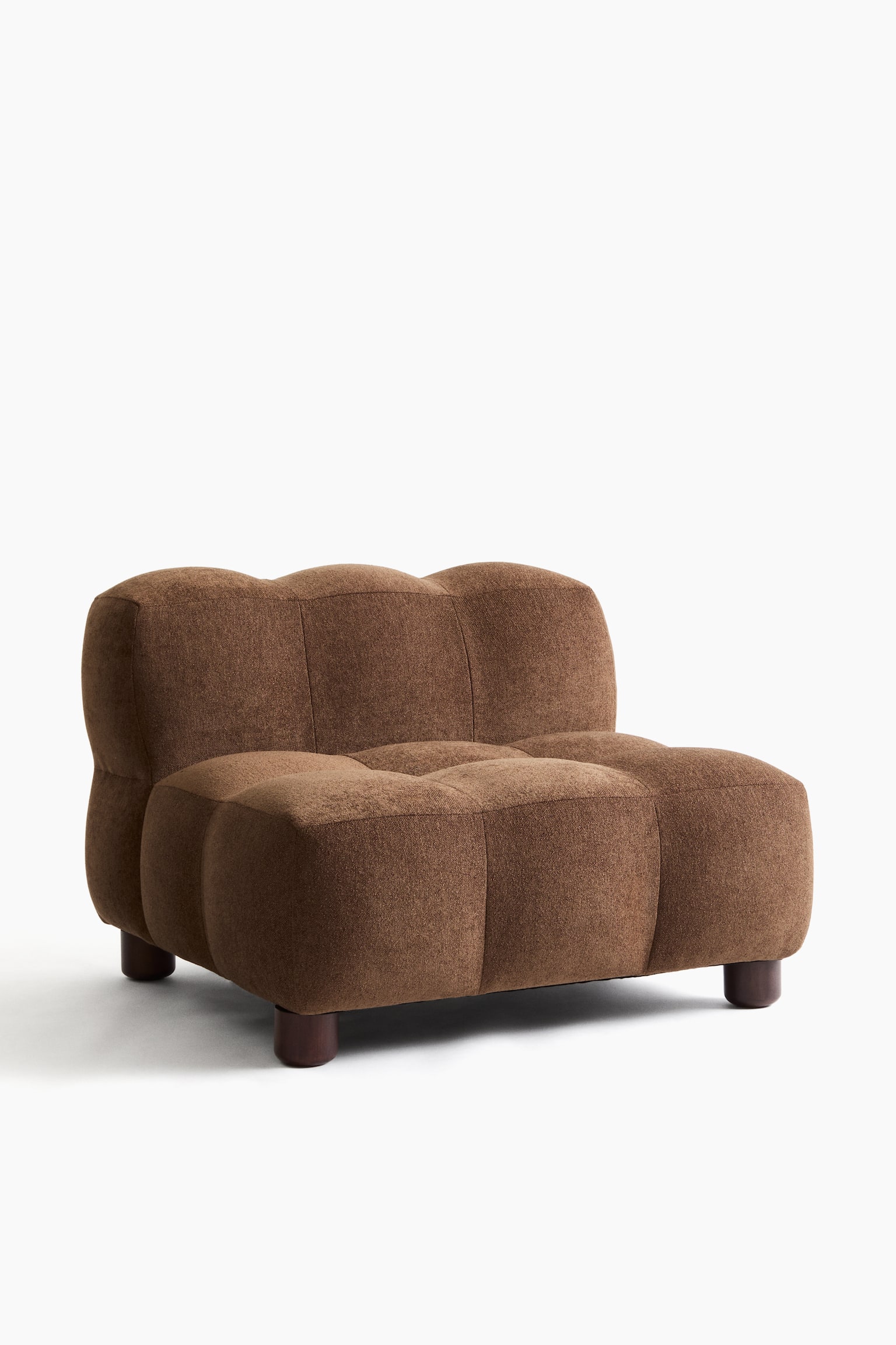 Modulfåtölj - Brun/Ljusbeige - 1