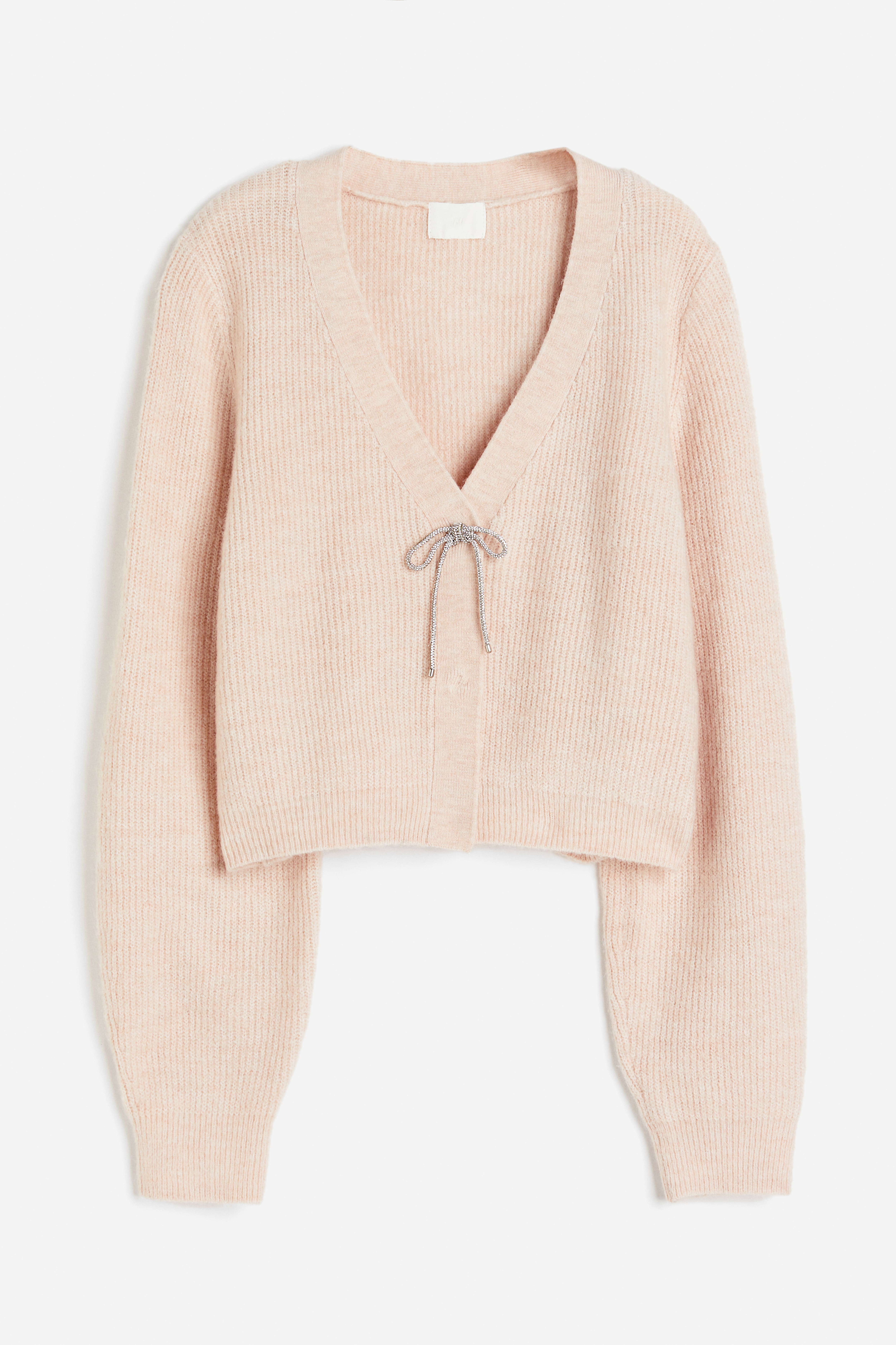 H&m rhinestone offers bow Cardigan