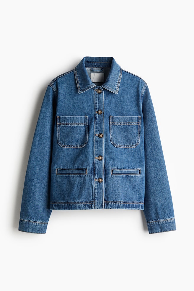 Twilljacke - Denimblau - 1