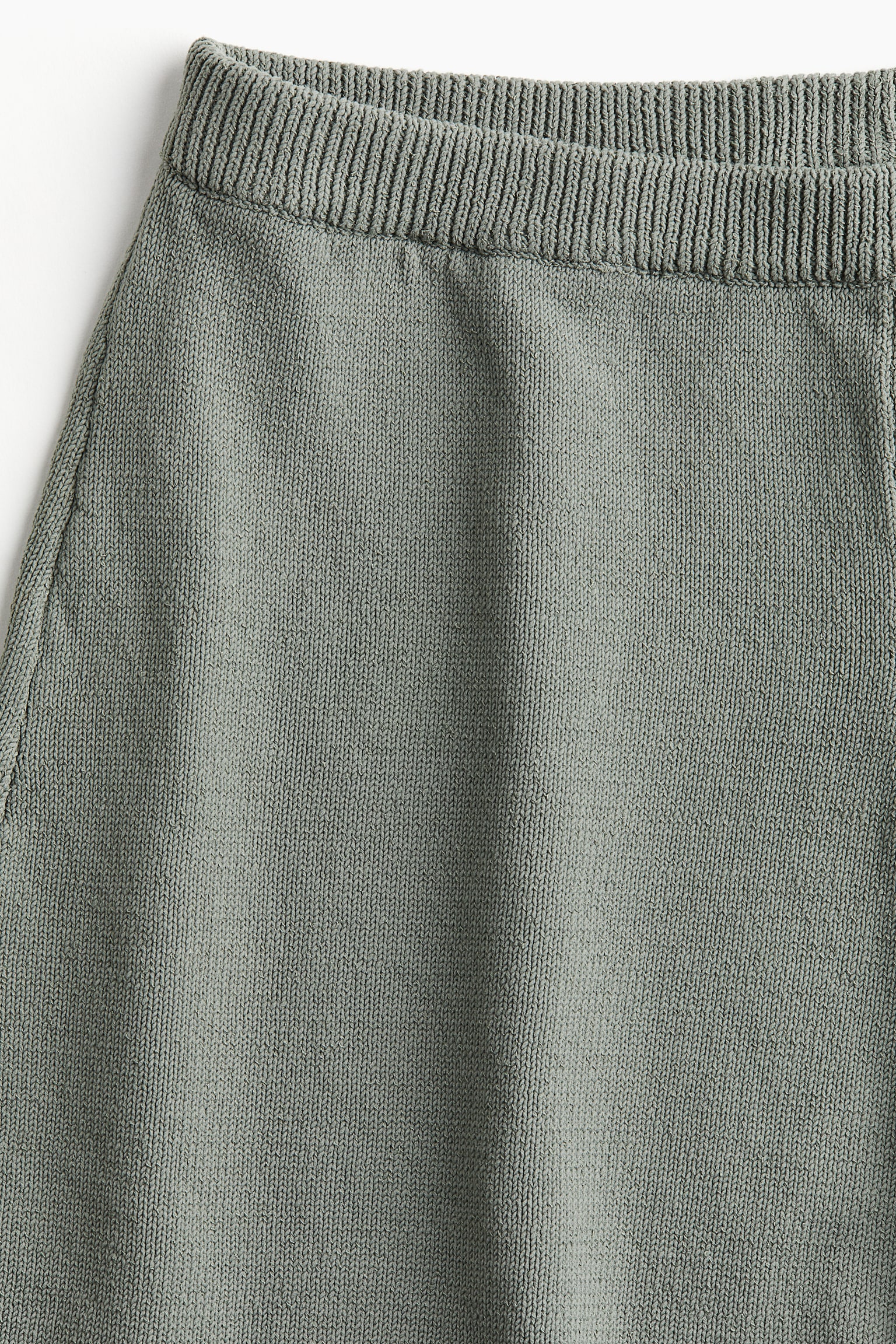 Knit Shorts - Light khaki green/Light beige/Black - 5