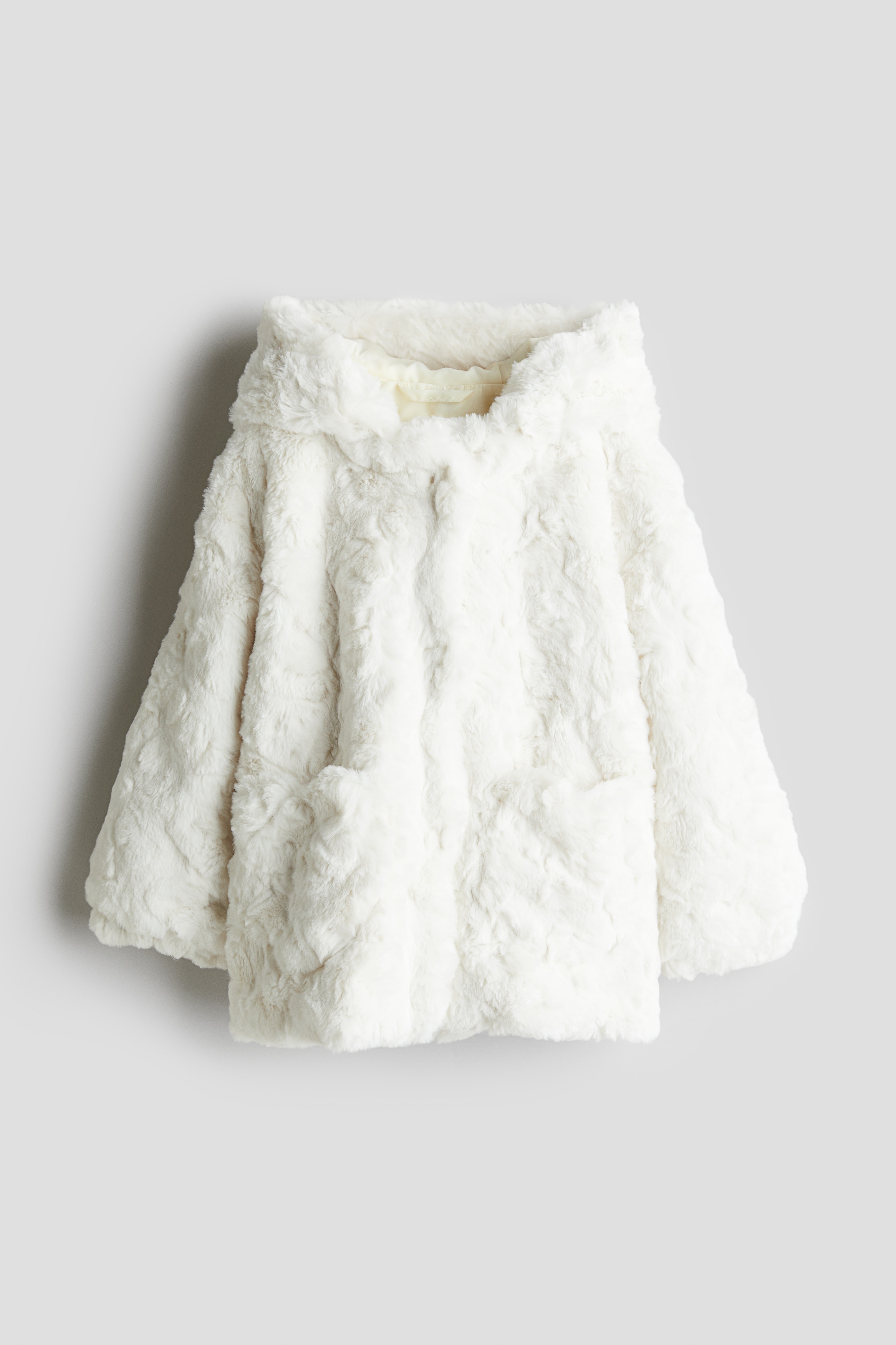 フラッフィコート - ホワイト - Kids | H&M JP