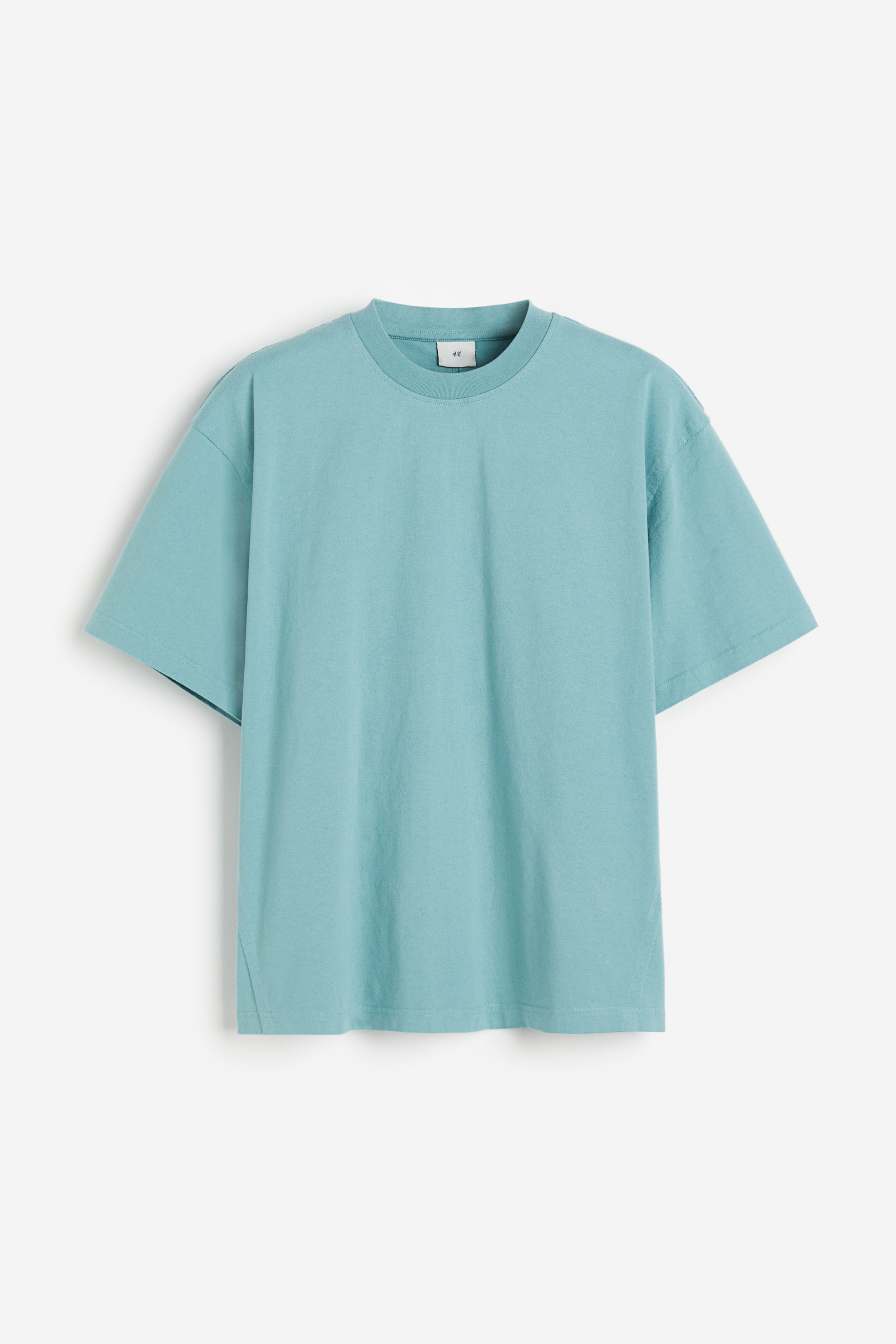 View larger image: Loose Fit T-shirt - Turquoise - Men | H&M IN 1