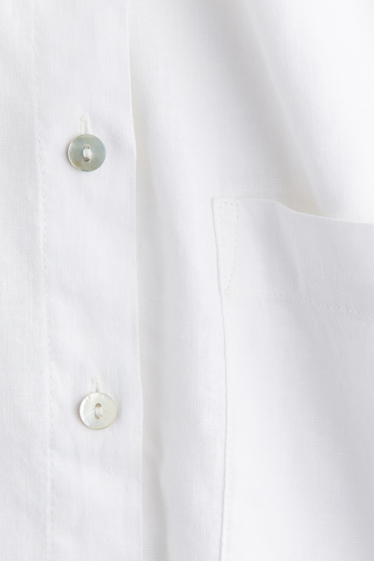 Linen-Blend Shirt - image 2